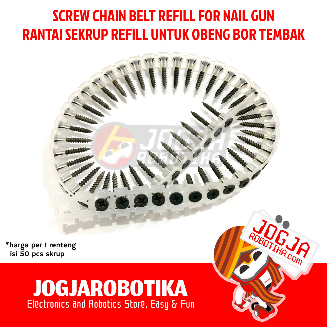 Automatic Screw Chain Nail Gun Drill Adapter Sekrup Otomatis untuk Bor