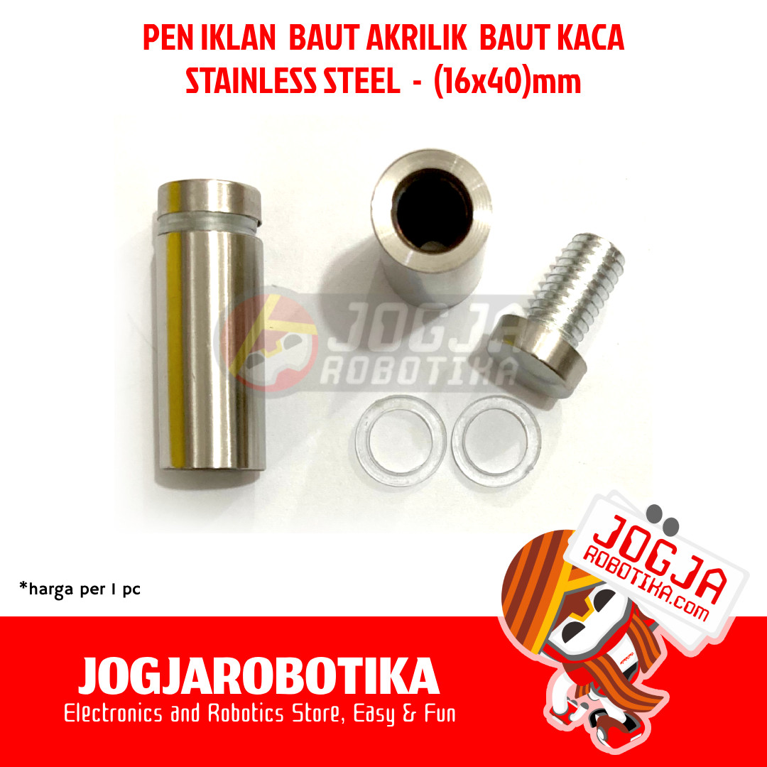 Baut Akrilik M3x10mm M3x10 Acrylic Plastik Bening Transparan