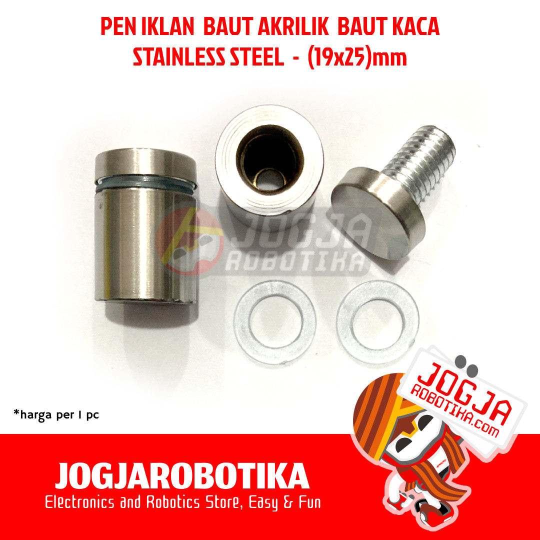 Baut Akrilik M3x10mm M3x10 Acrylic Plastik Bening Transparan