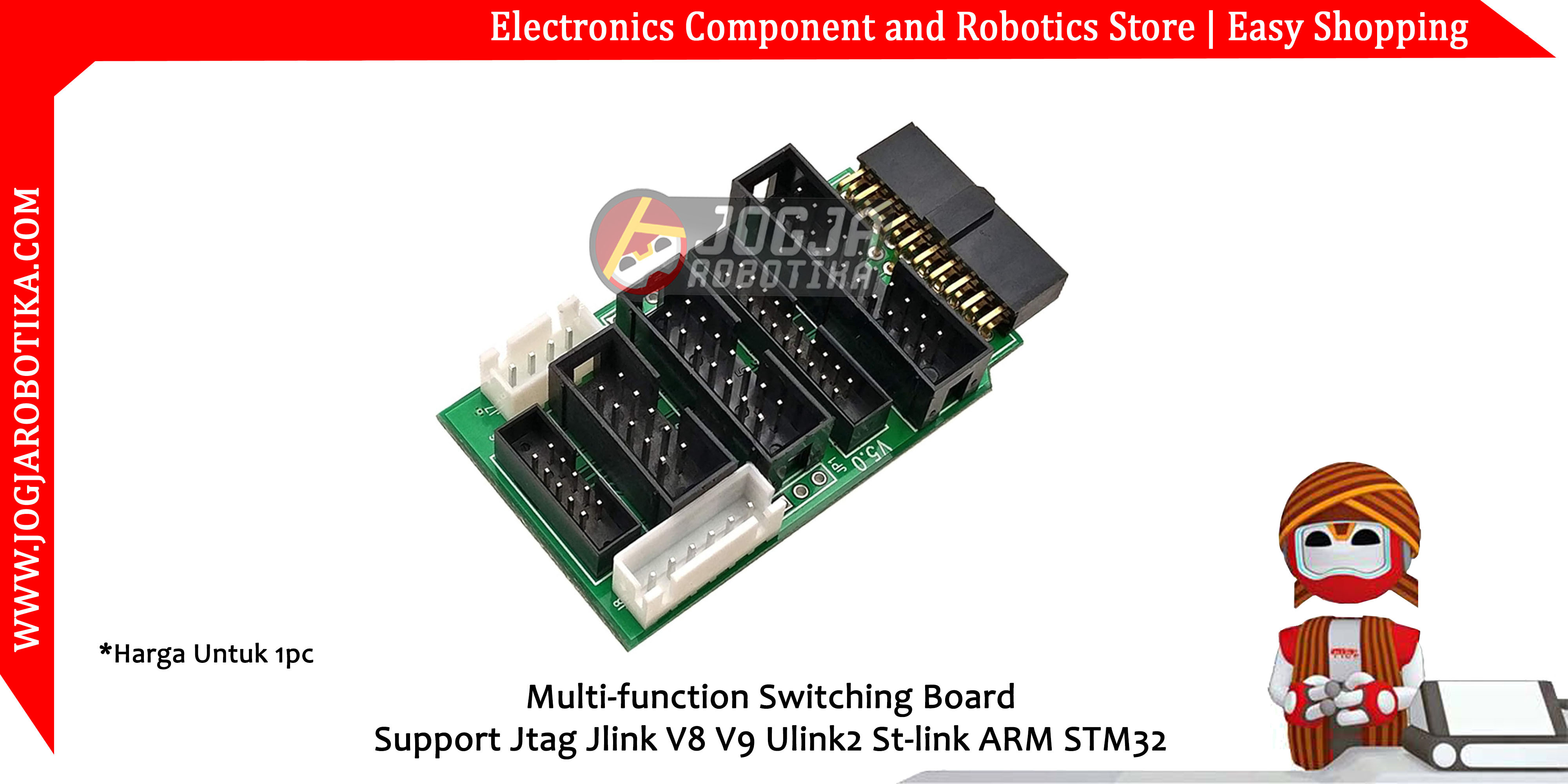 Multi-function Switching Board Support Jtag Jlink V8 V9 Ulink2 St-link ARM STM32