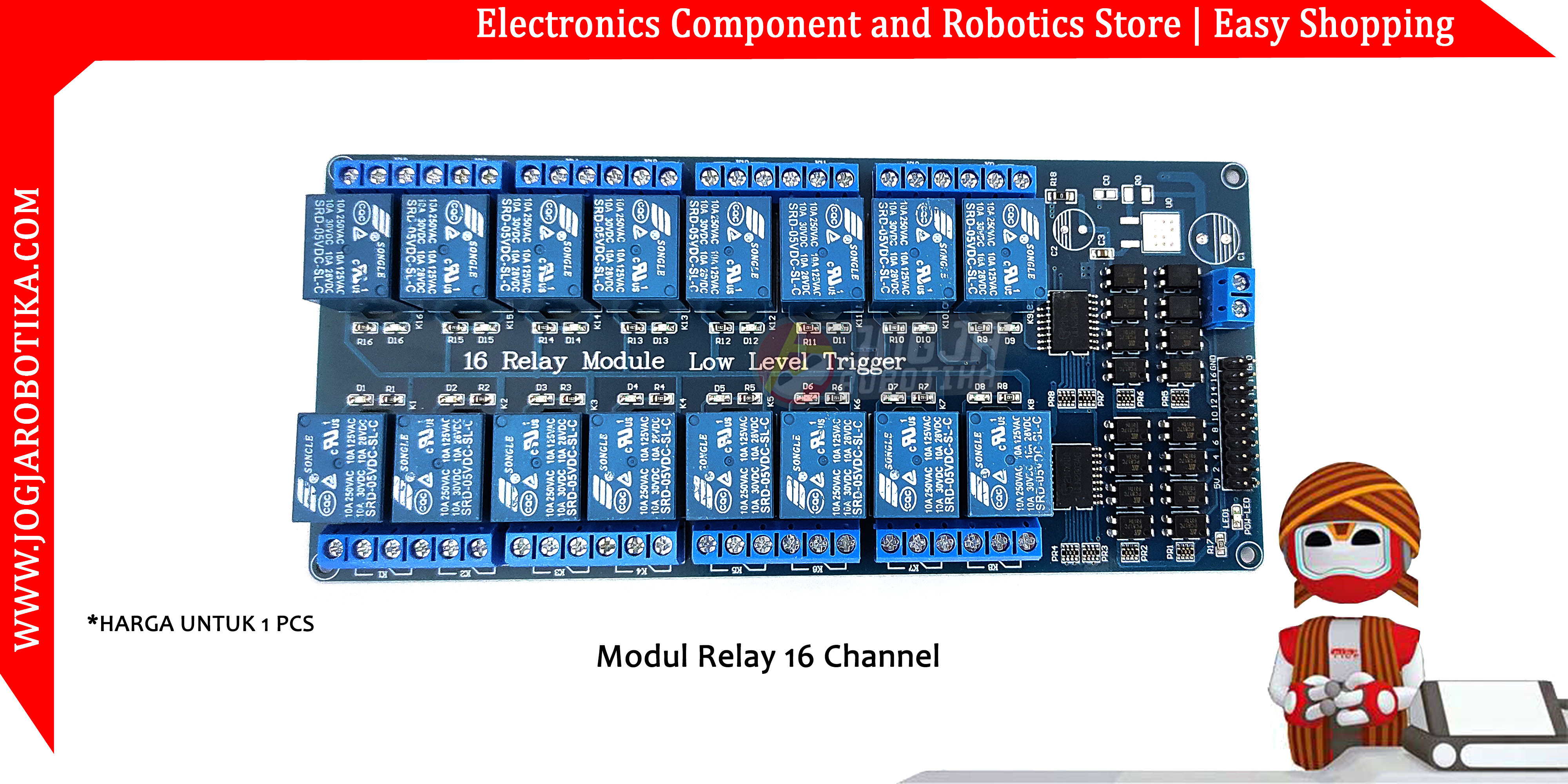 Modul Relay 16 Channel
