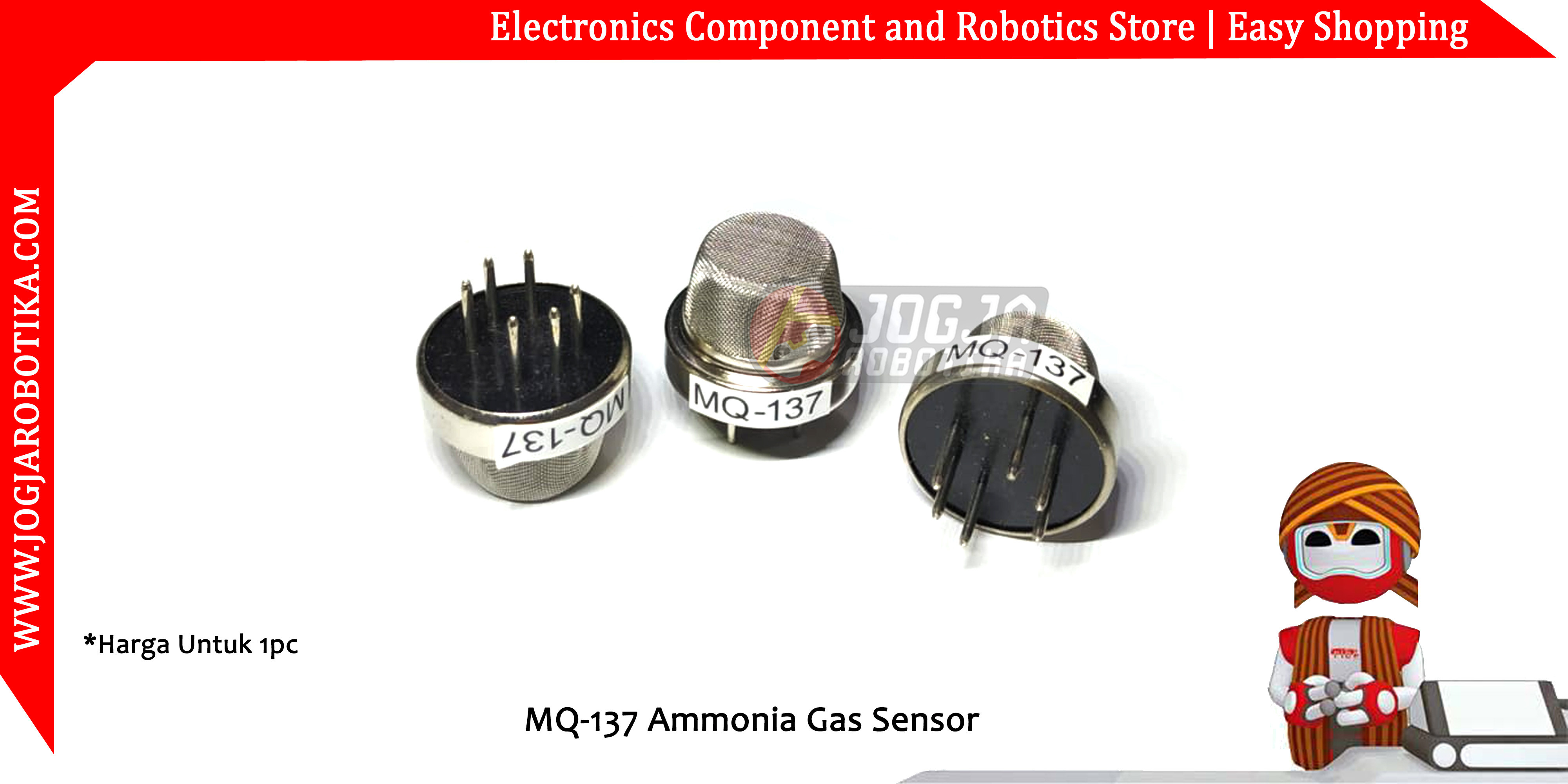MQ-137 Ammonia Gas Sensor