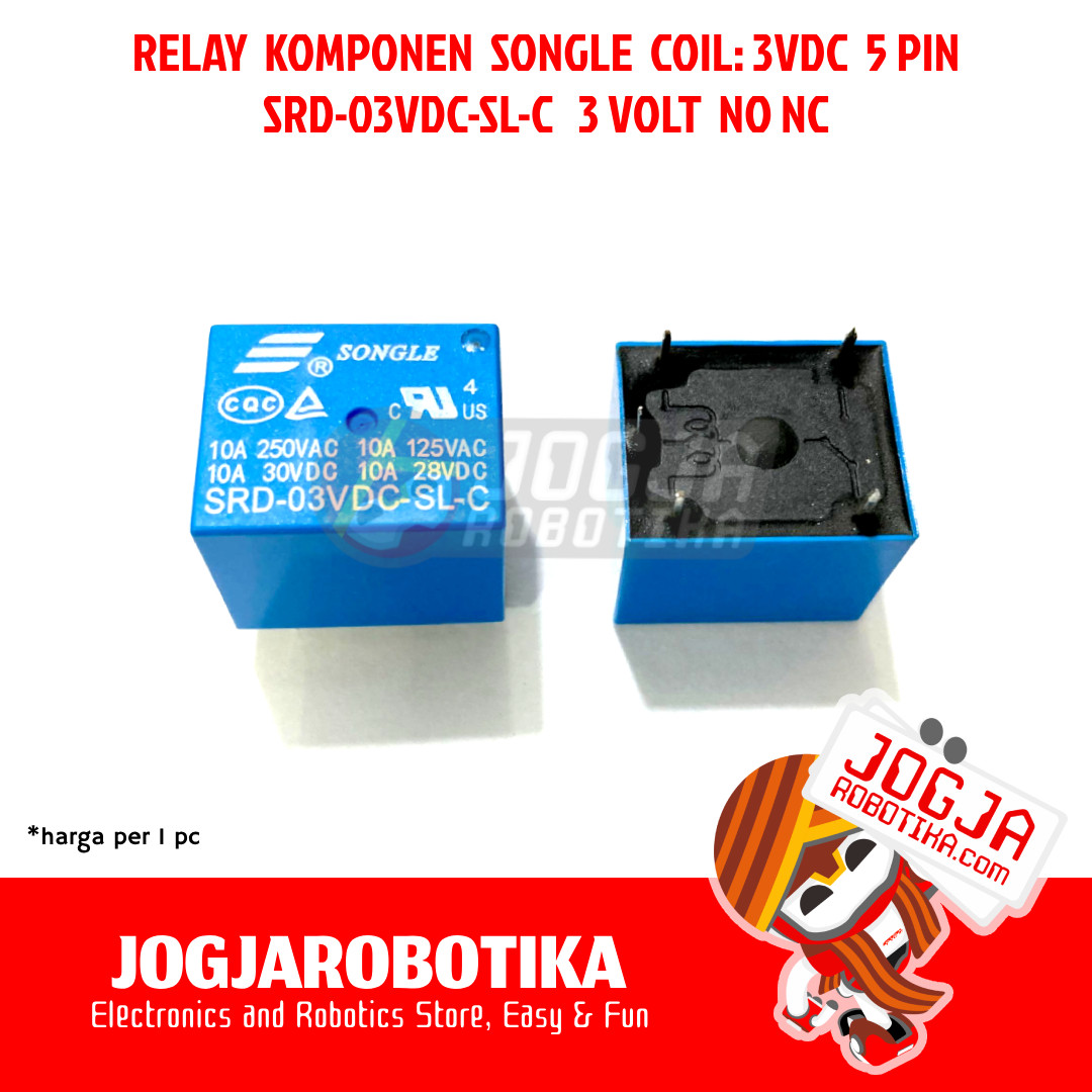 Relay SONGLE SRD-5VDC-SL-C