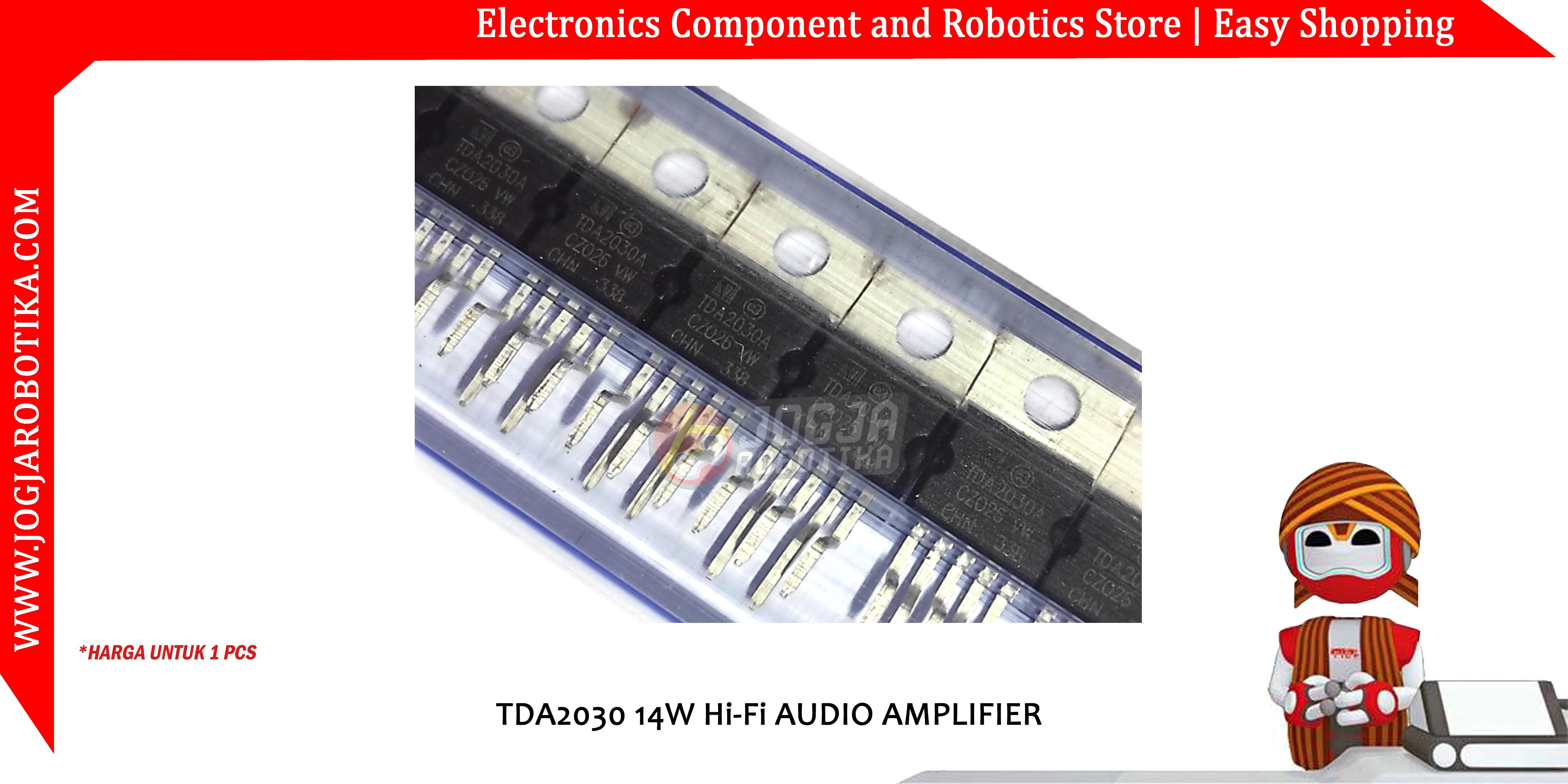 TDA2030 14W Hi-Fi AUDIO AMPLIFIER