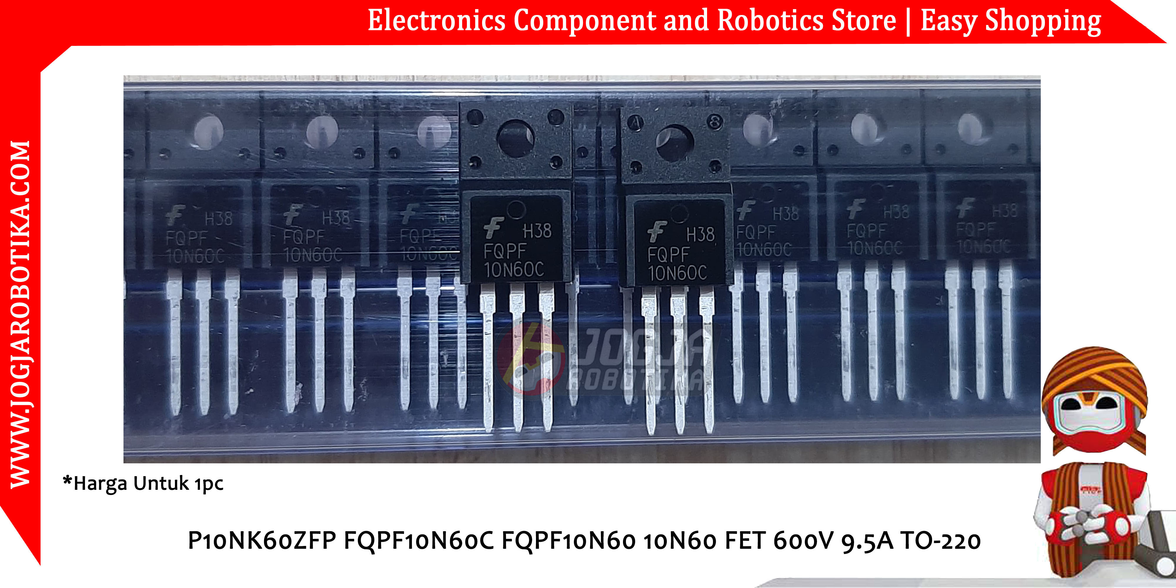P10NK60ZFP FQPF10N60C FQPF10N60 10N60 FET 600V 9.5A TO-220
