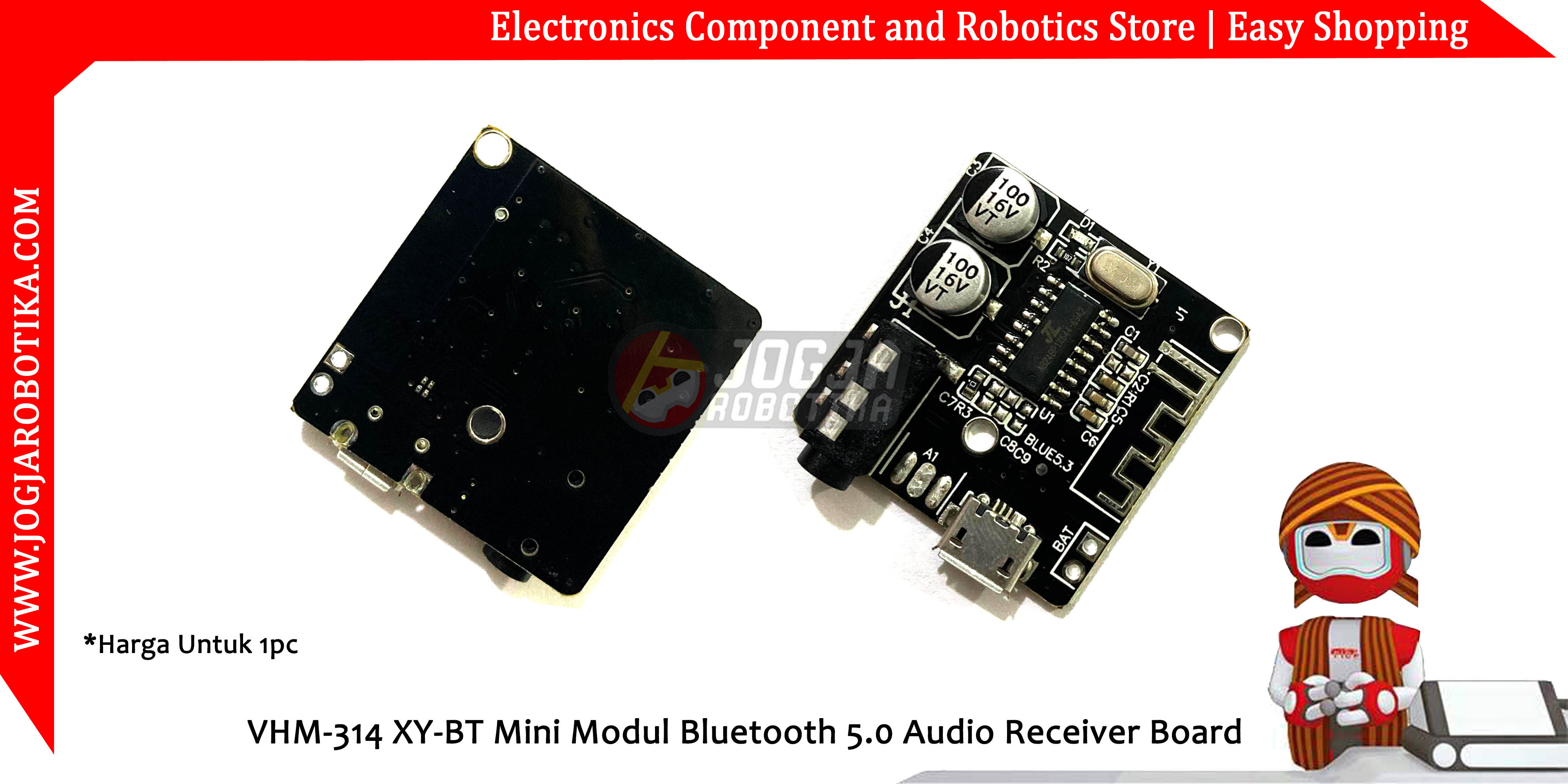 VHM-314 XY-BT Mini Modul Bluetooth 5.0 Audio Receiver Board
