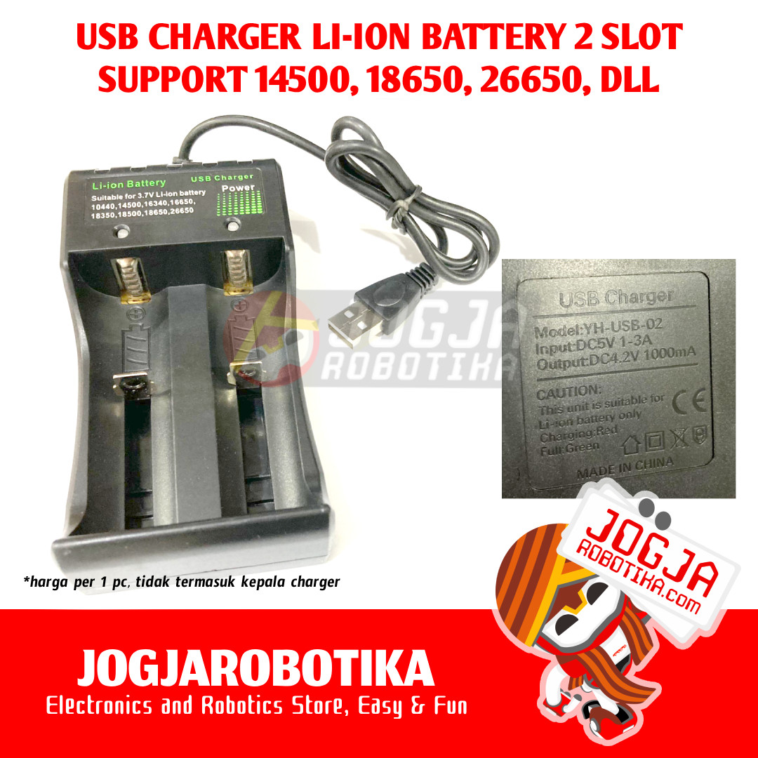 Li-ion Charger-Dual Slot