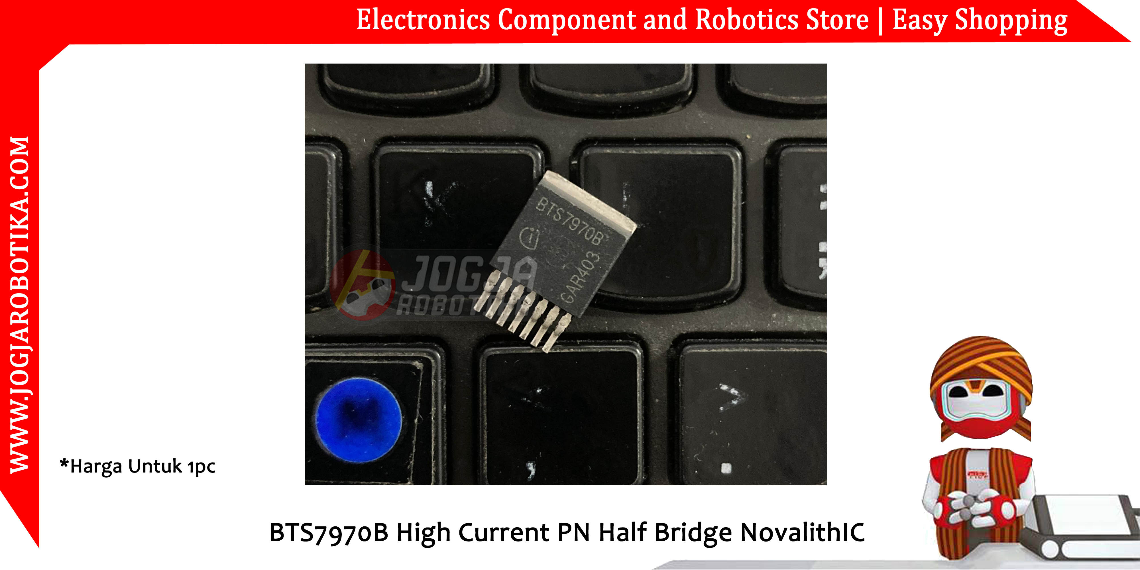 BTS7970B High Current PN Half Bridge NovalithIC