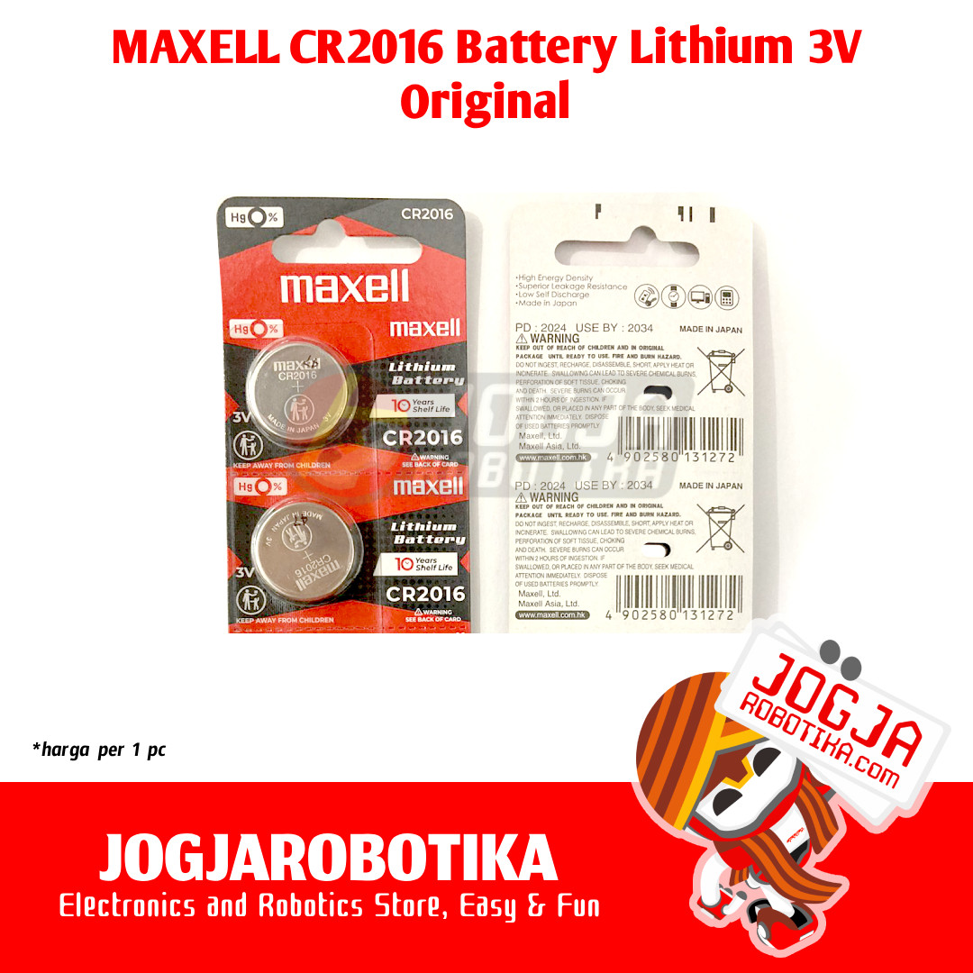 Maxell CR2032 3V Lithium Battery