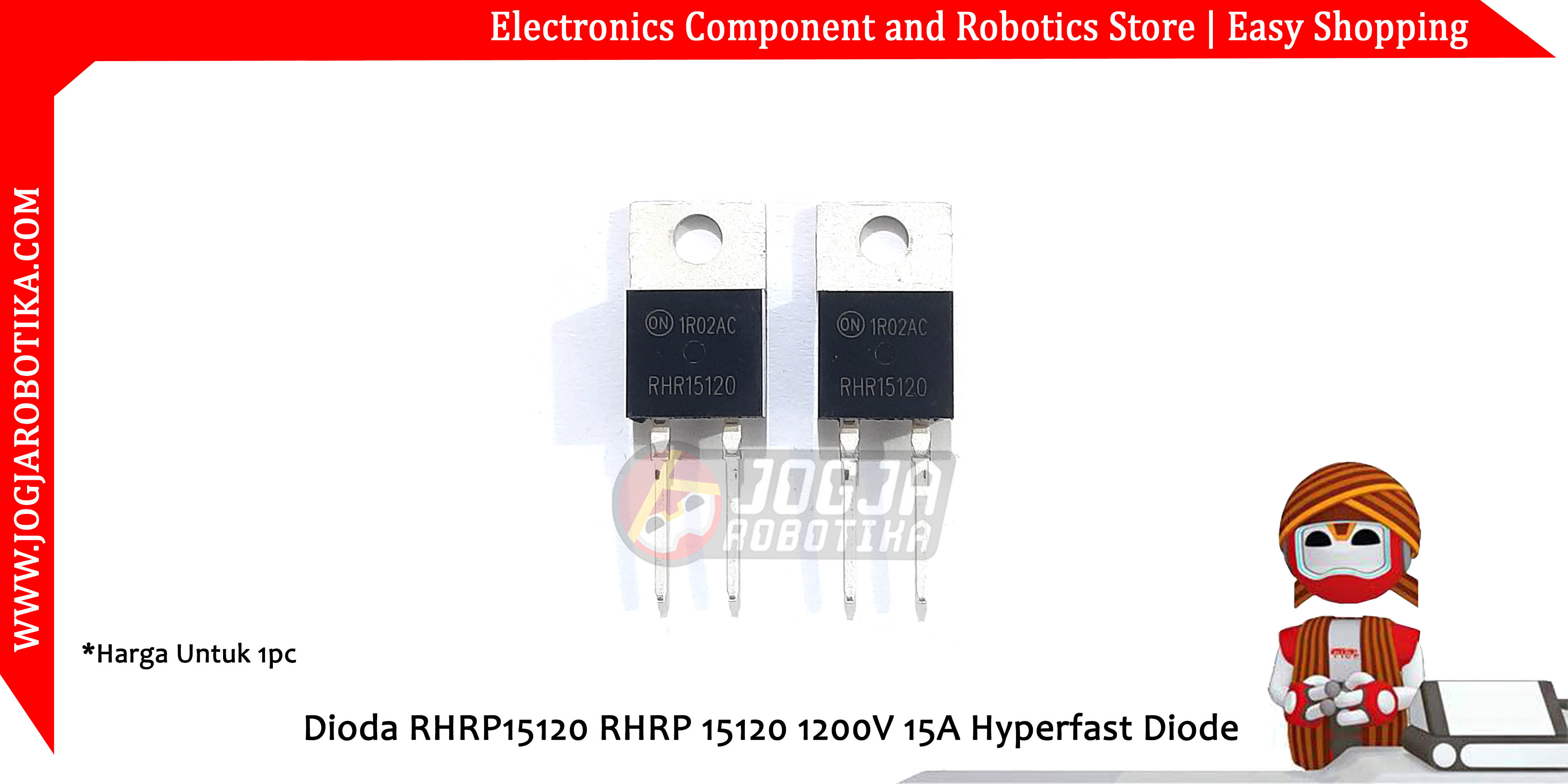 Dioda RHRP15120 RHRP 15120 1200V 15A Hyperfast Diode