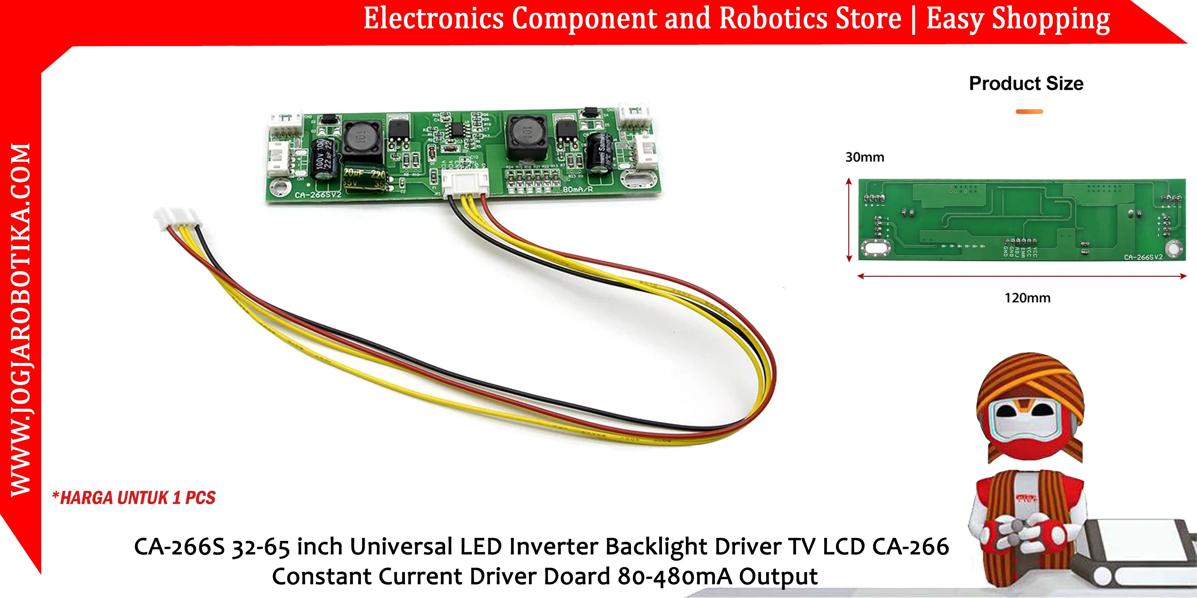 CA-266S 32-65 inch Universal LED Inverter Backlight Driver TV LCD CA-266 Constant Current Driver Doard 80-480mA Output