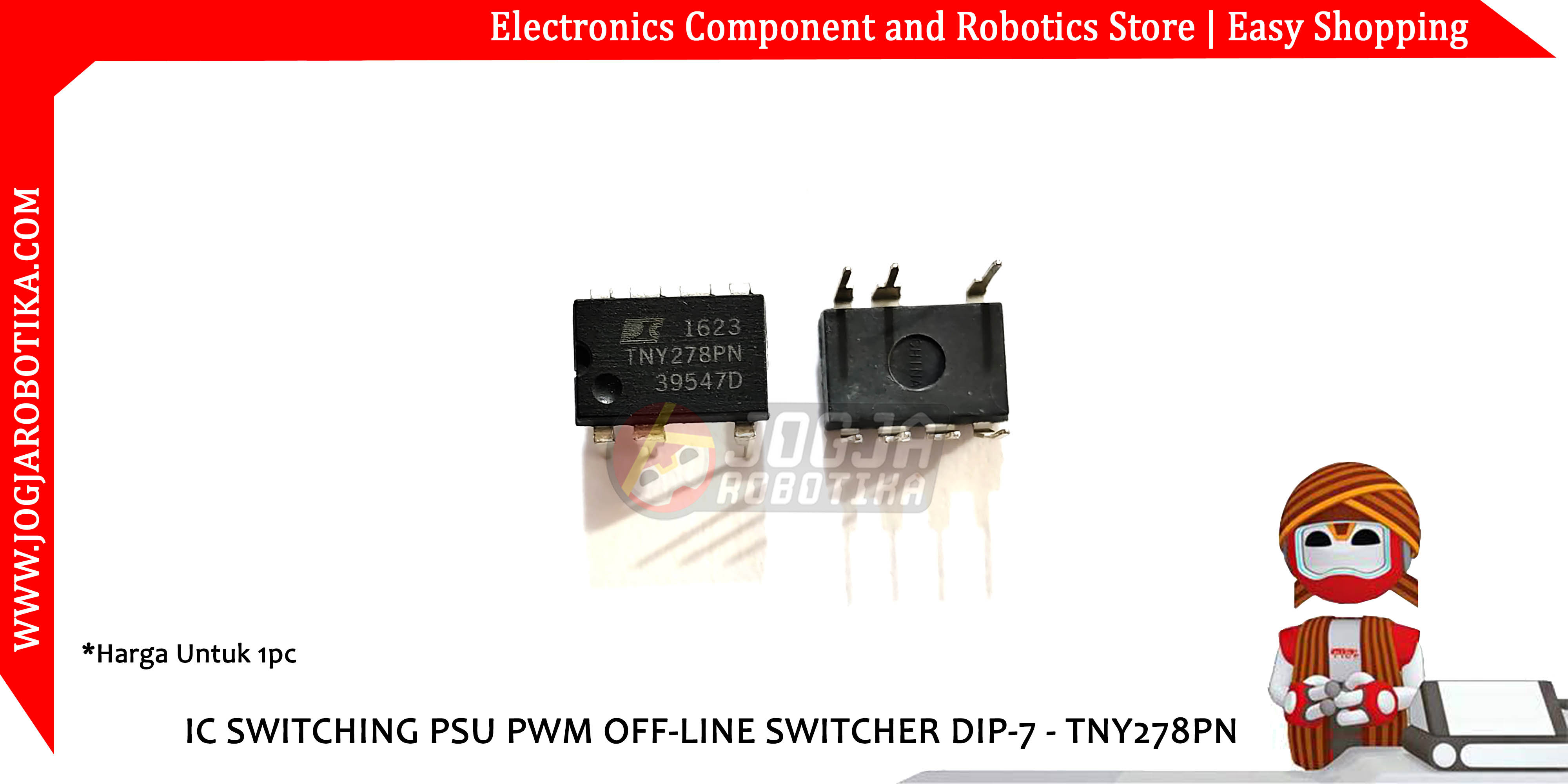 TNY276 TNY276PN DIP-7 Off Line Switcher 19W