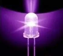 LED Super Bright 5mm Ungu
