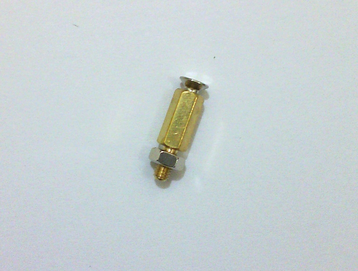 Spacer Kuningan M3 10mm+6mm