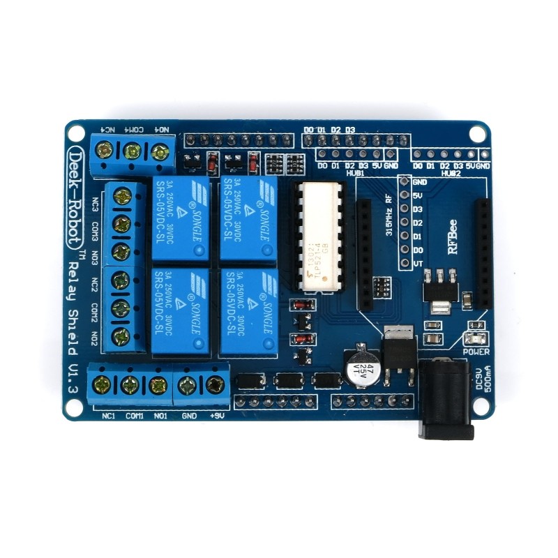 Arduino Relay Shield V1.3 5V 4 Channel