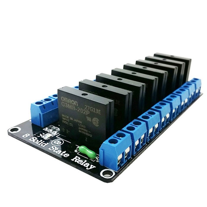 Modul SSR Solid-State Relay 8 Channel  5V