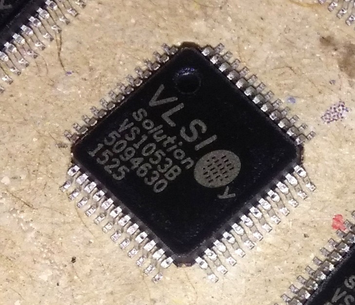 VS1053b QFP-48-Ogg Vorbis/MP3/AAC/WMA/MIDI AUDIO CODEC