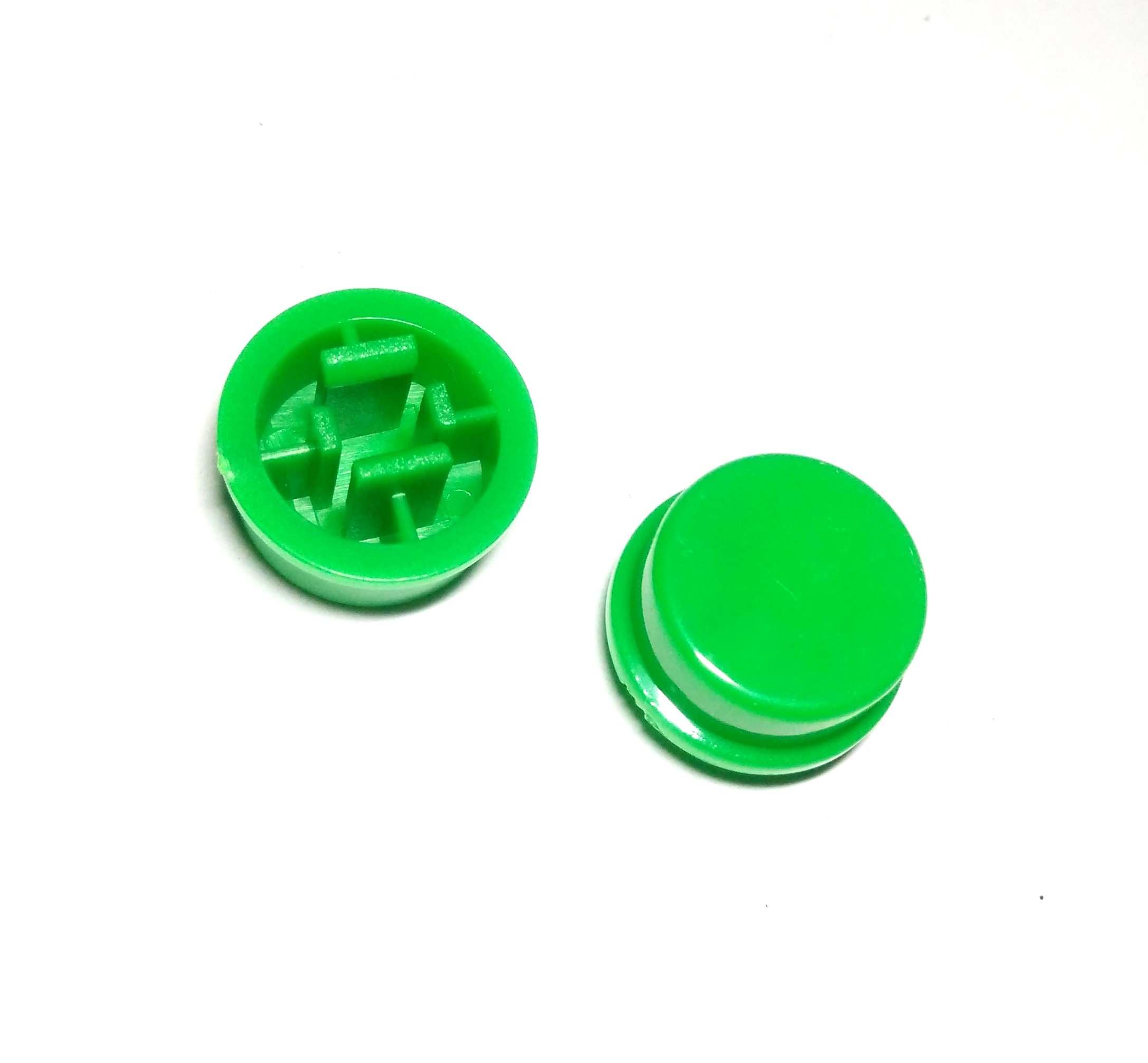 Knop/Cap Push Button 4 kaki 12x12x7.3mm-Putih