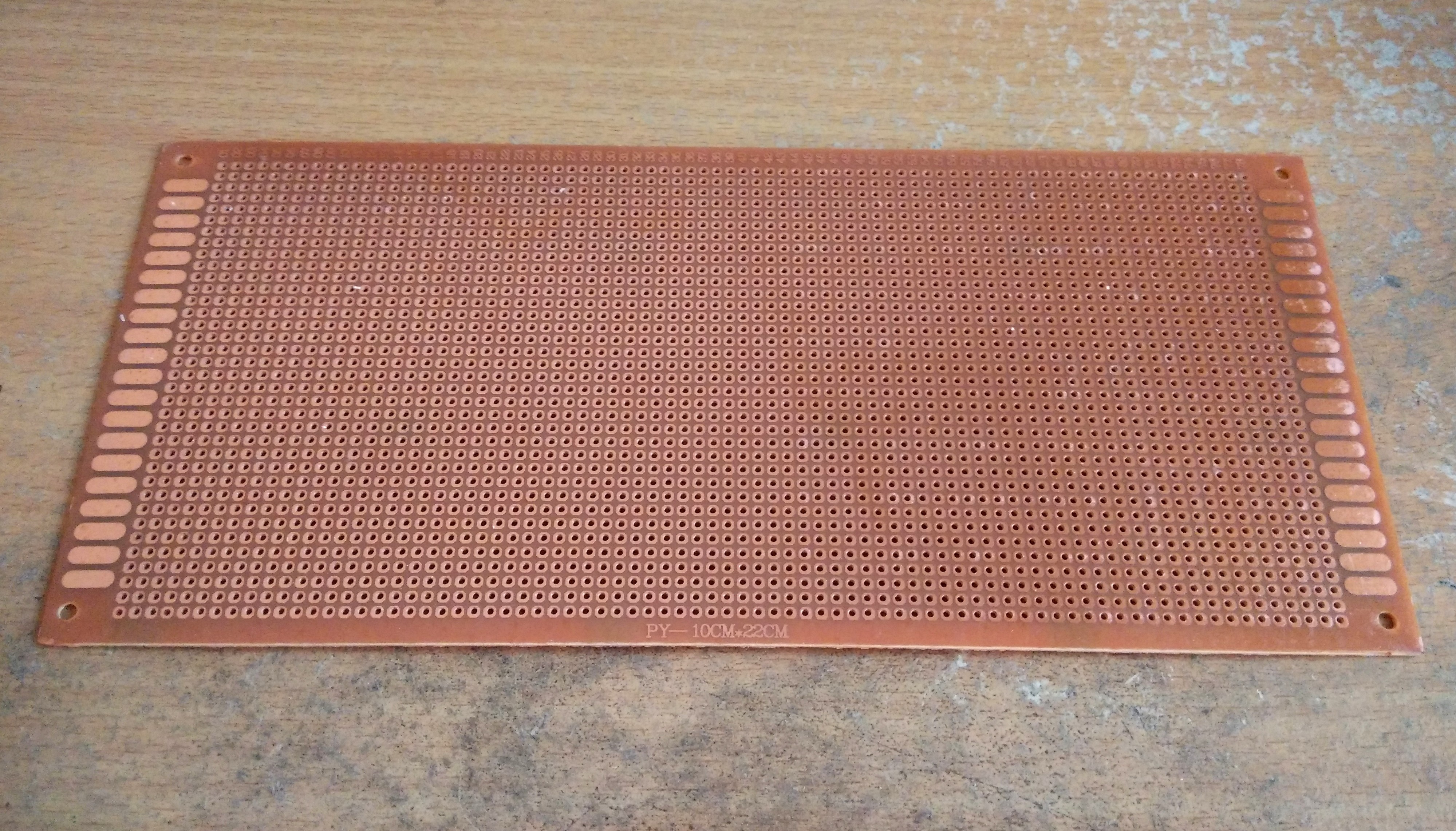 PCB Lubang IC 10x22 Cm