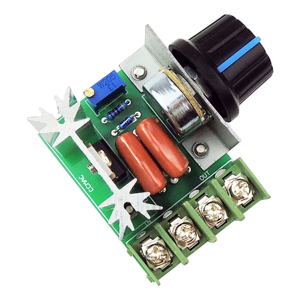 AC 220 2000W Adjustable SCR Voltage Regulator Module