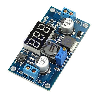 Xl6009 with Voltmeter Adjustable DC-DC Step Up 4.5V-32V to 5V-52V