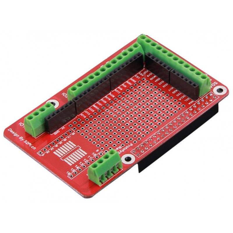 Prototyping Shield for Raspberry Pi 3/ Pi 2/ Model B+