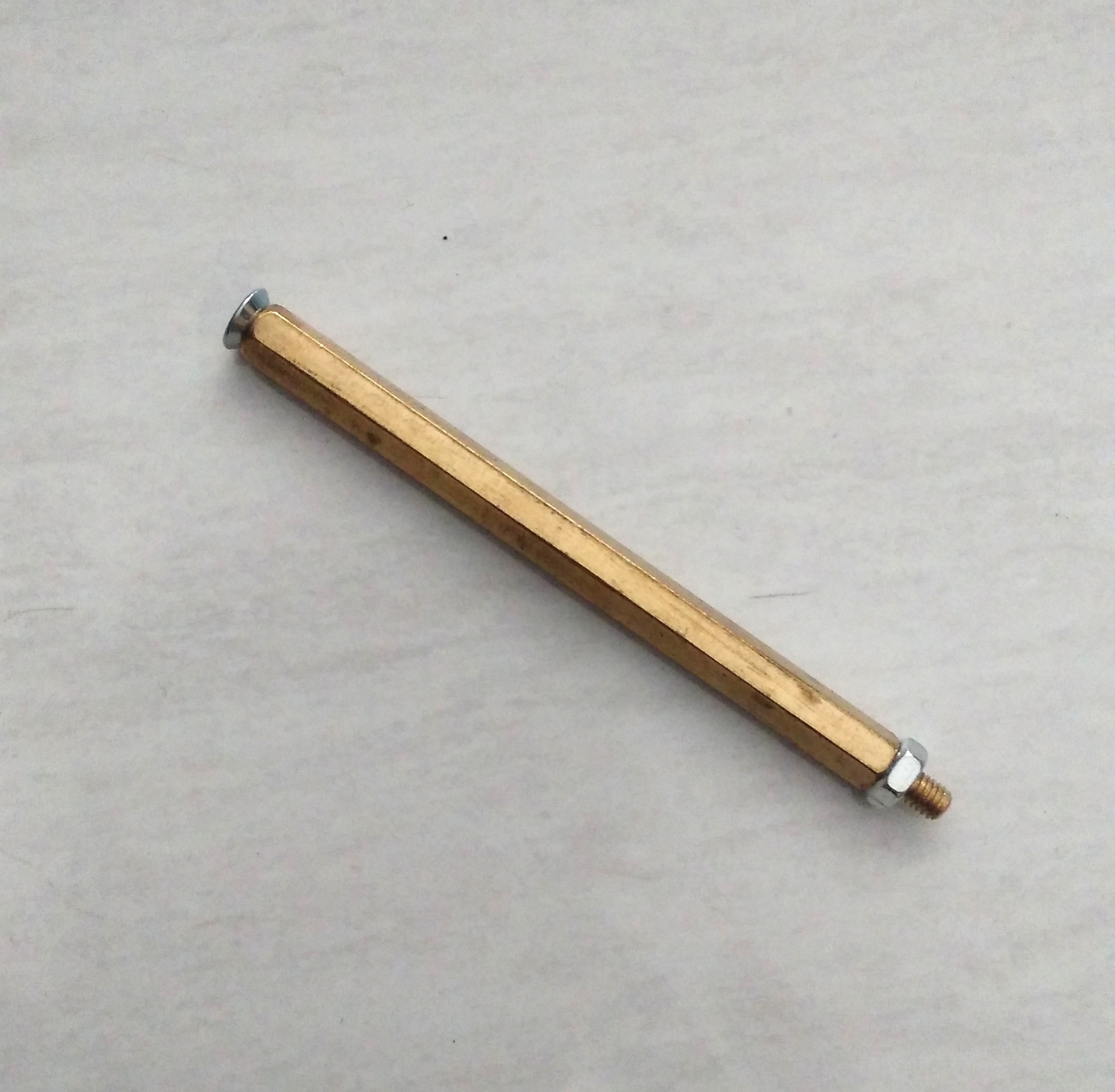 Spacer Kuningan M3 60mm+6mm