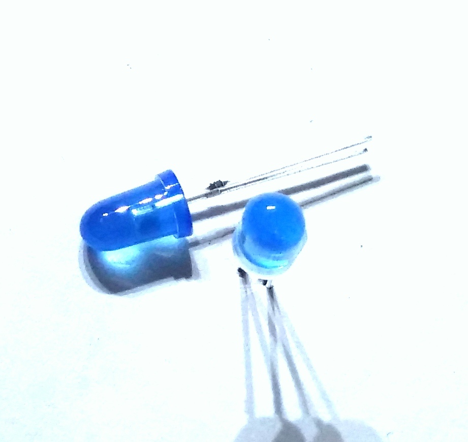 LED 5mm Oval - Biru