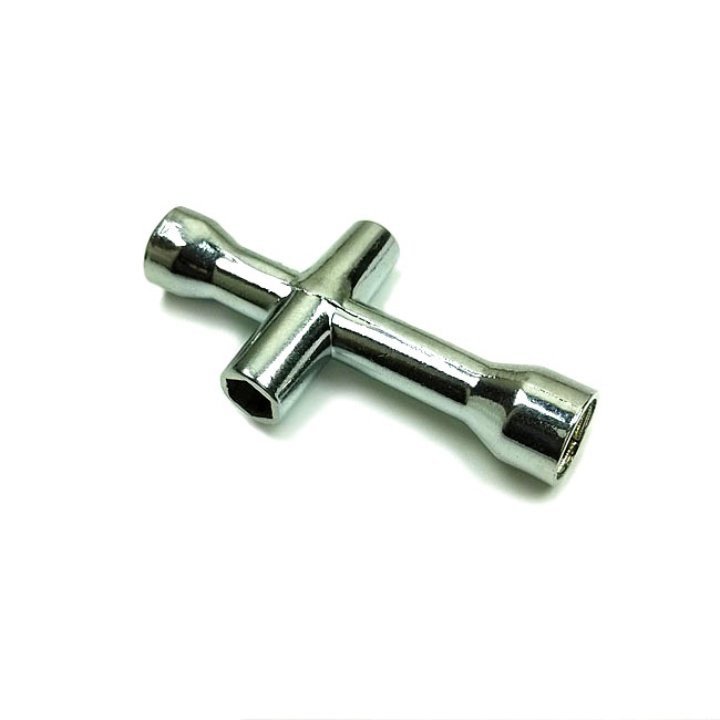 Kunci Pas Mini Silang Hexagon Nuts Cross Wrench for M3 / M4 / M2 / M2.5
