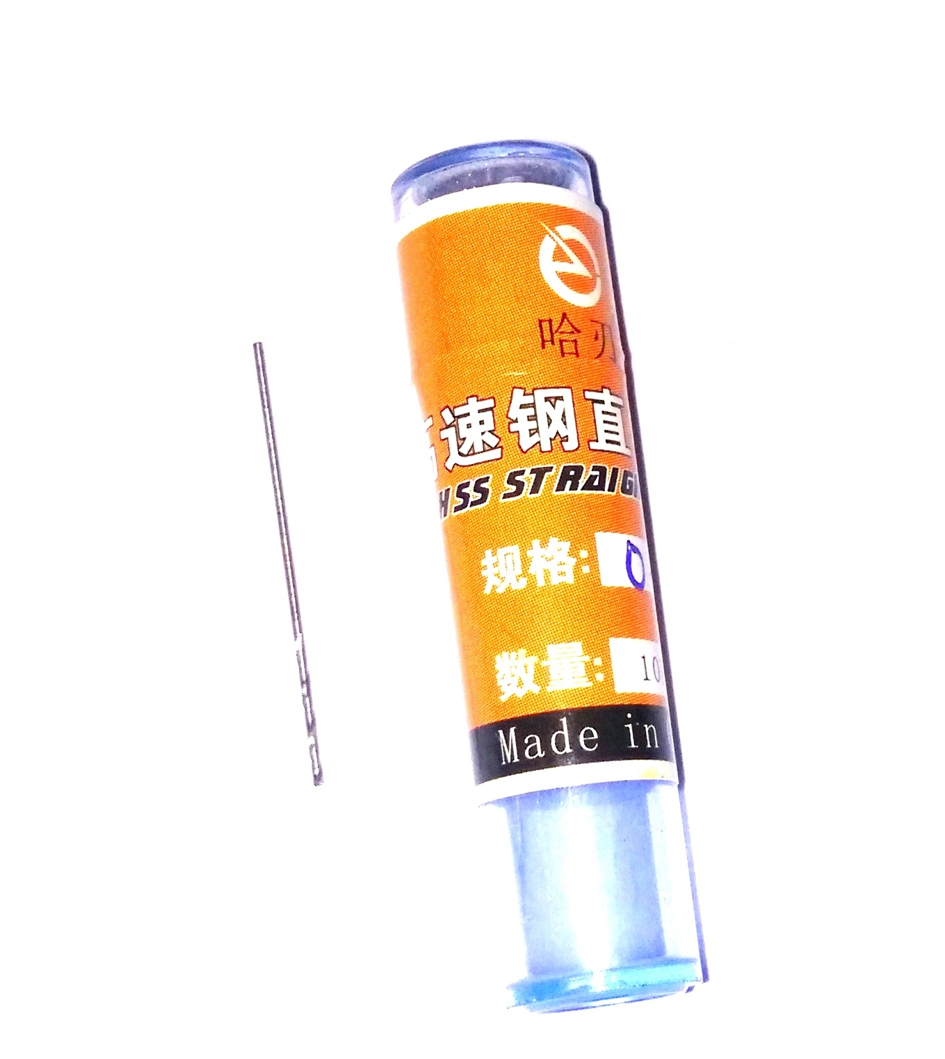 Mata Bor HSS Straight Shank Twist Drill Bit 0.8mm