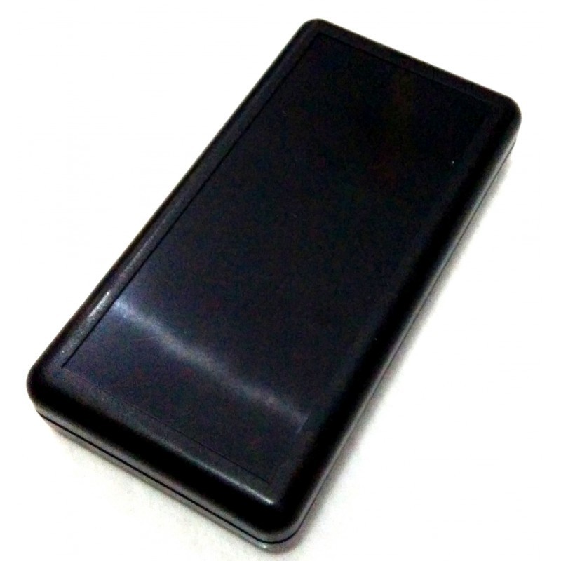 Black 135*70*25mm 2xAA Battery Holder Standard Plastic Enclosure Project Box