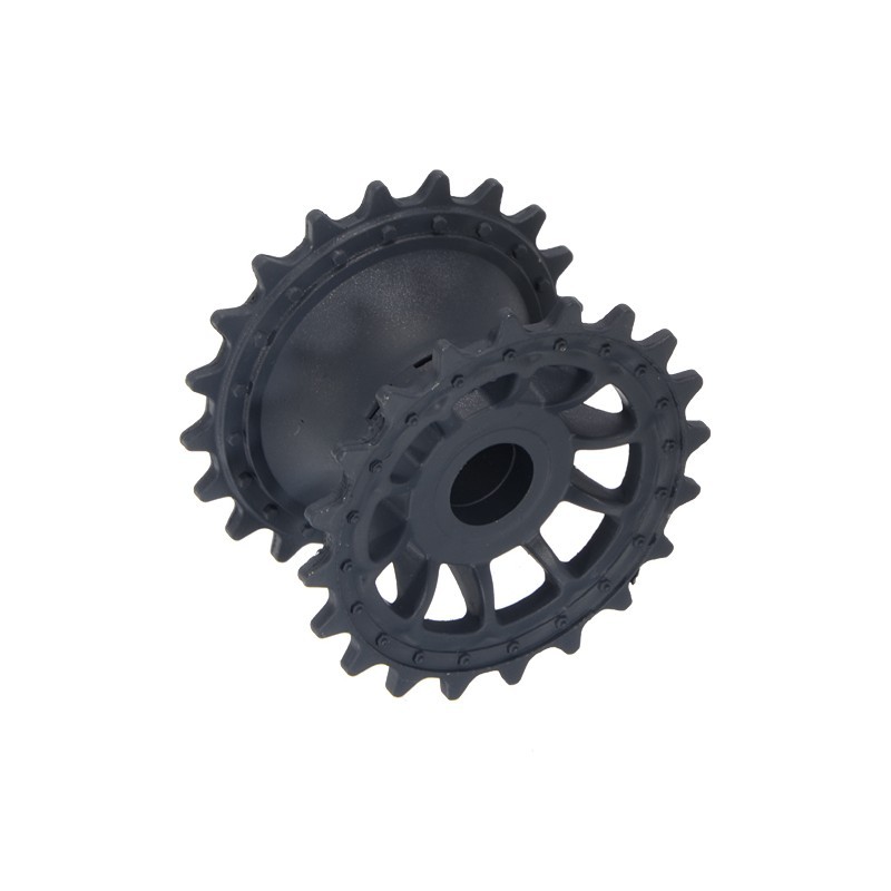 Gray Plastic Driving Wheel For RC Tank Chassis Caterpillar