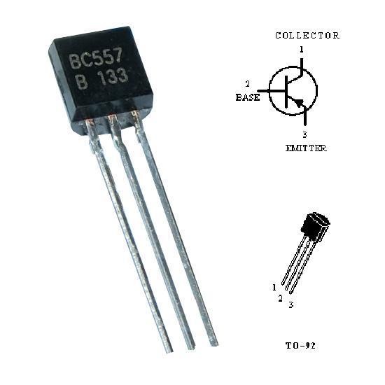 BC557 PNP Transistor DIP TO-92