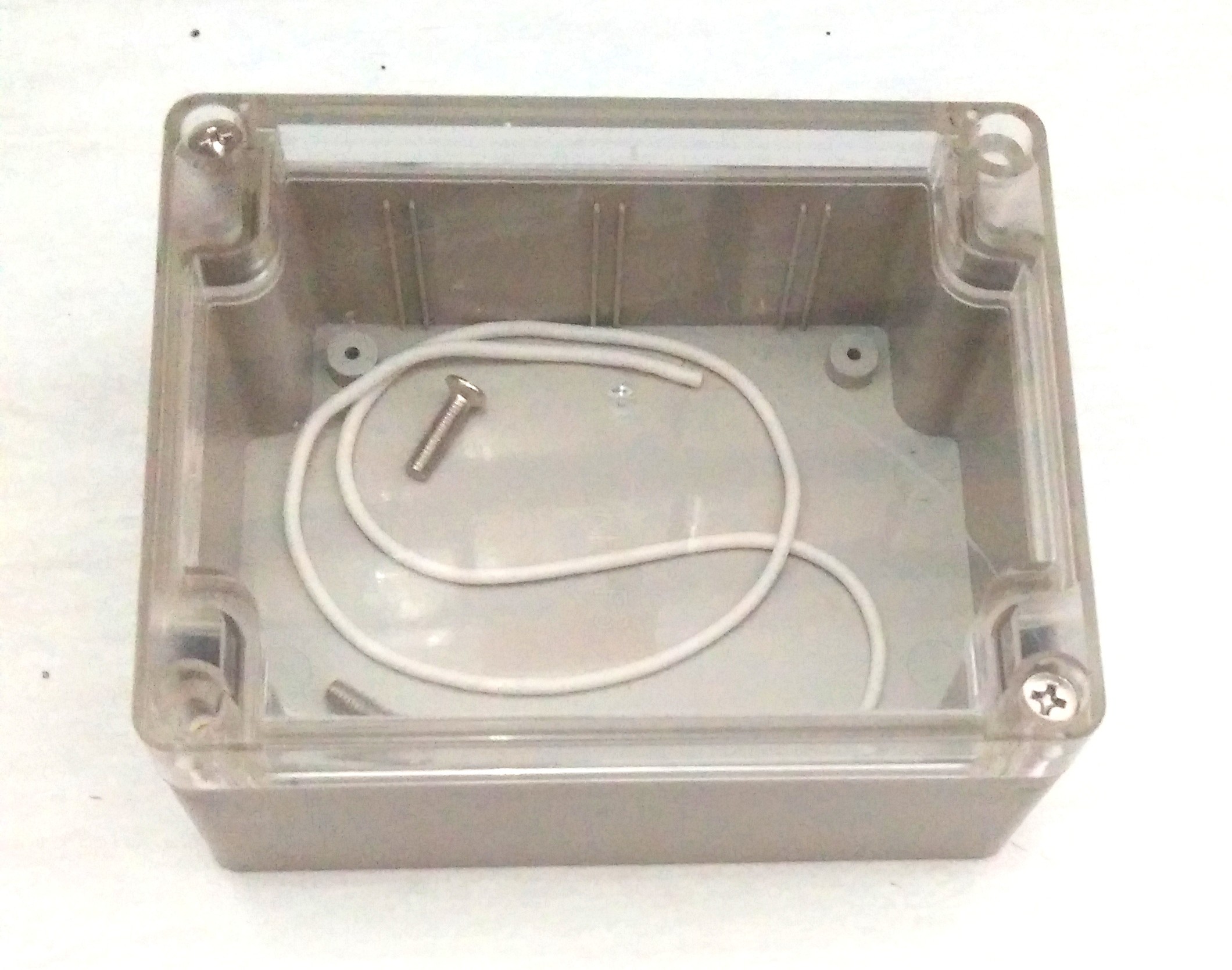 Box Plastik Waterproof F3T (transparent): 115x90x55mm