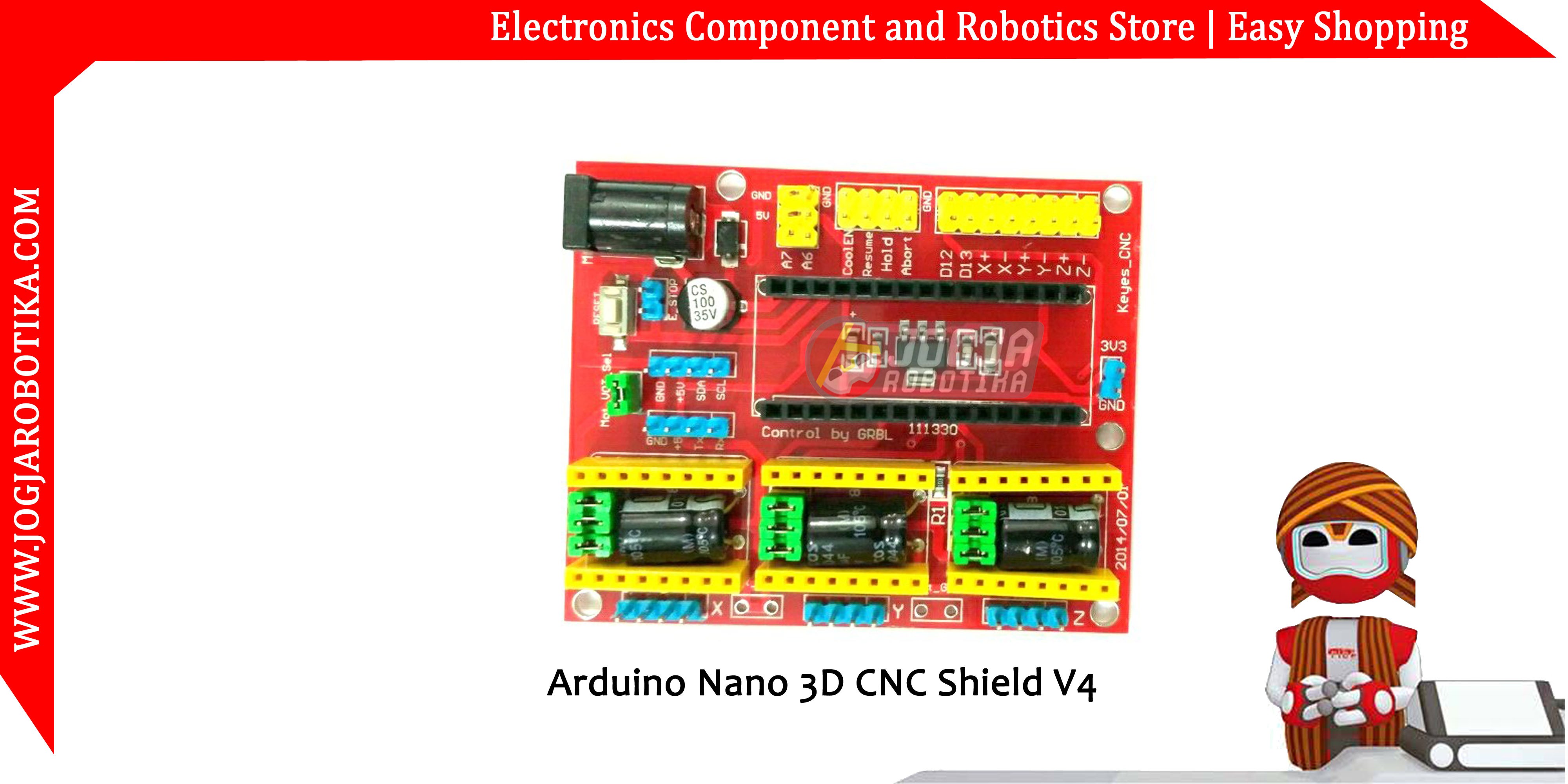 Arduino Nano 3D CNC Shield V4