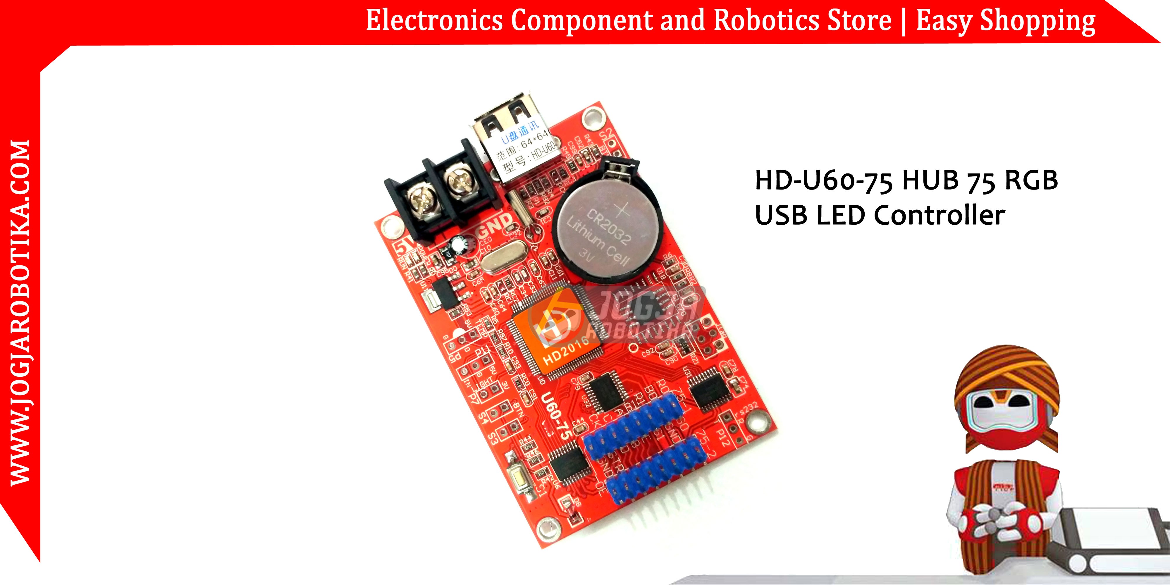 HD-U60-75 HUB 75 RGB USB LED Controller