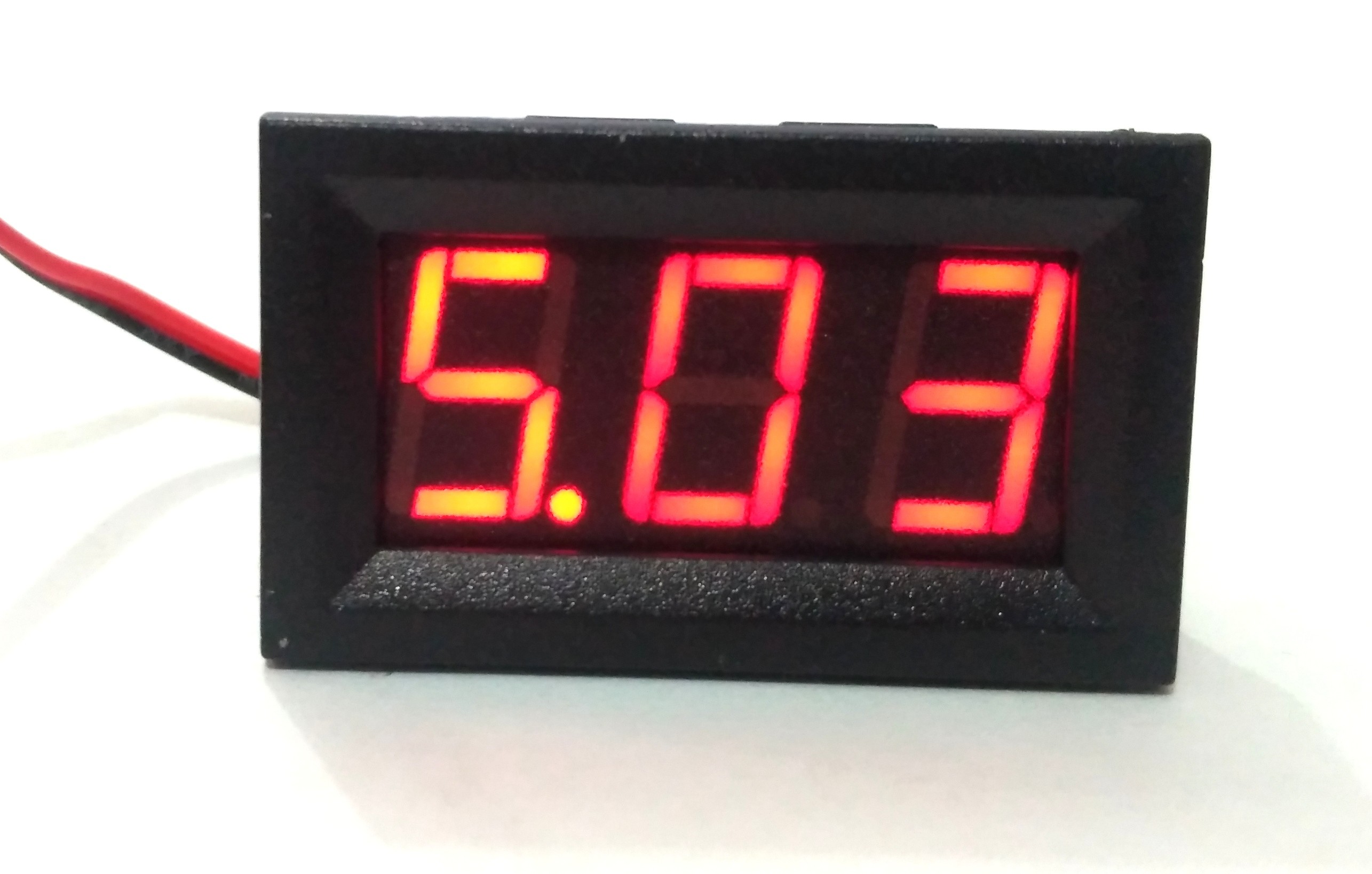 Two-Wire 5V-120V Digital Voltmeter