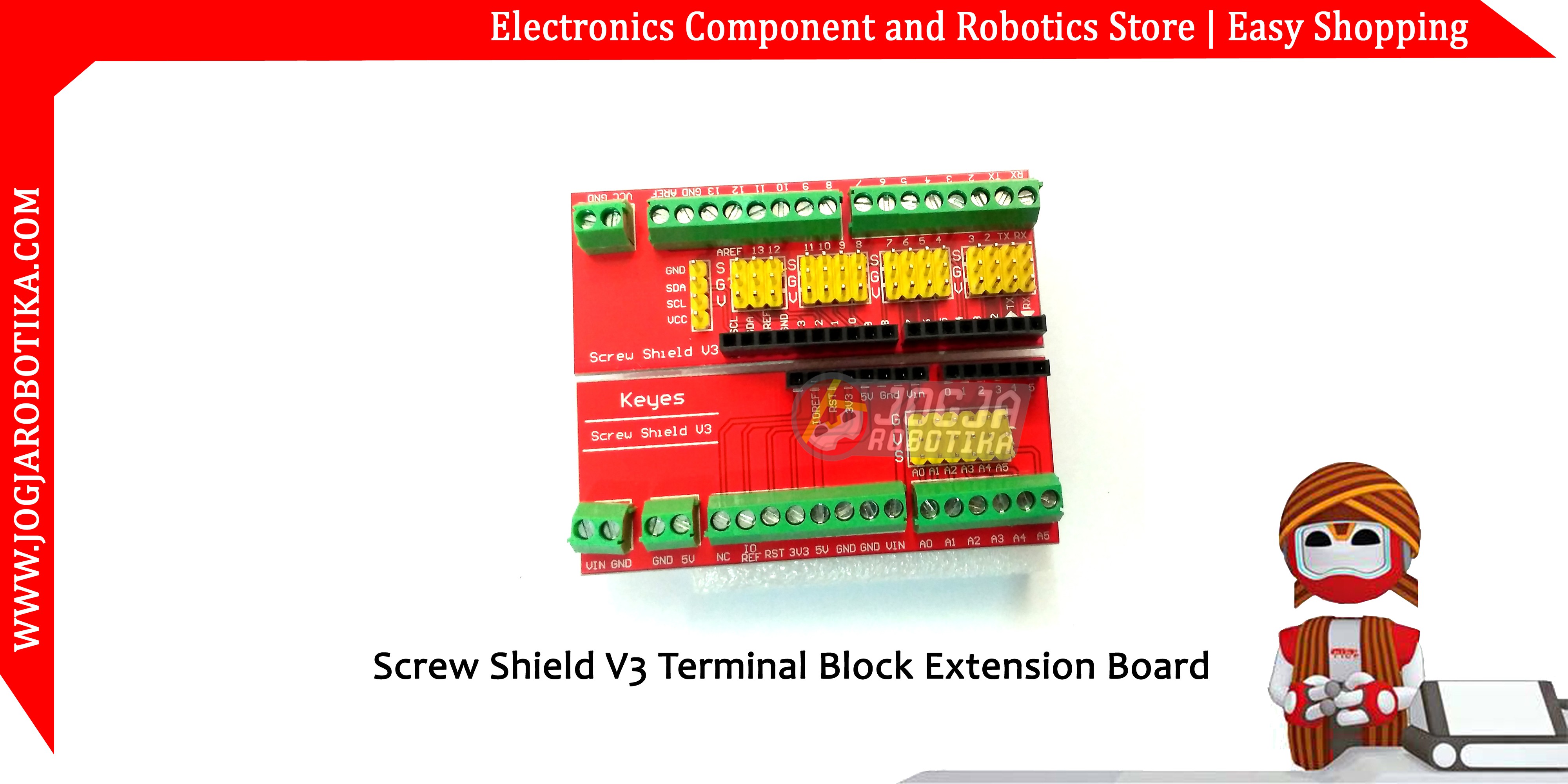 Screw Shield V3 Terminal Block Extension Board