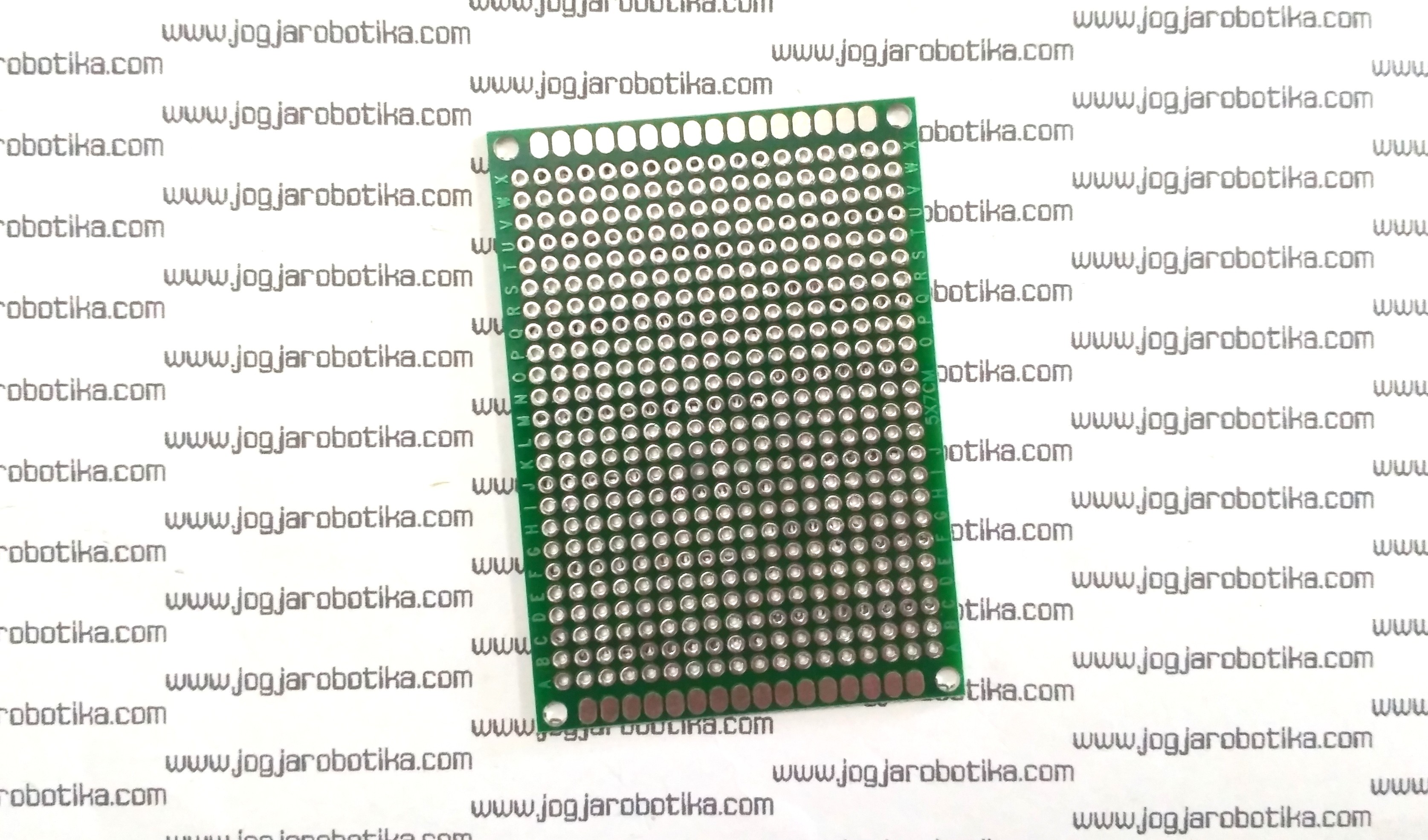 PCB Lubang IC 5x7cm Double Layer