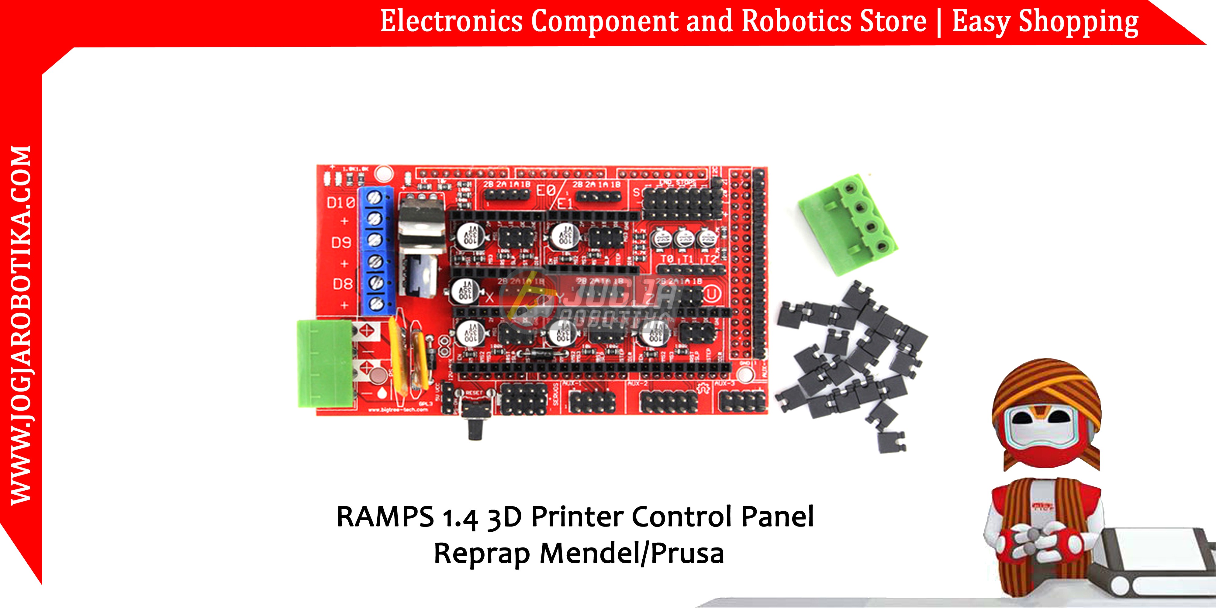 RAMPS 1.4 3D Printer Control Panel Reprap Mendel/Prusa
