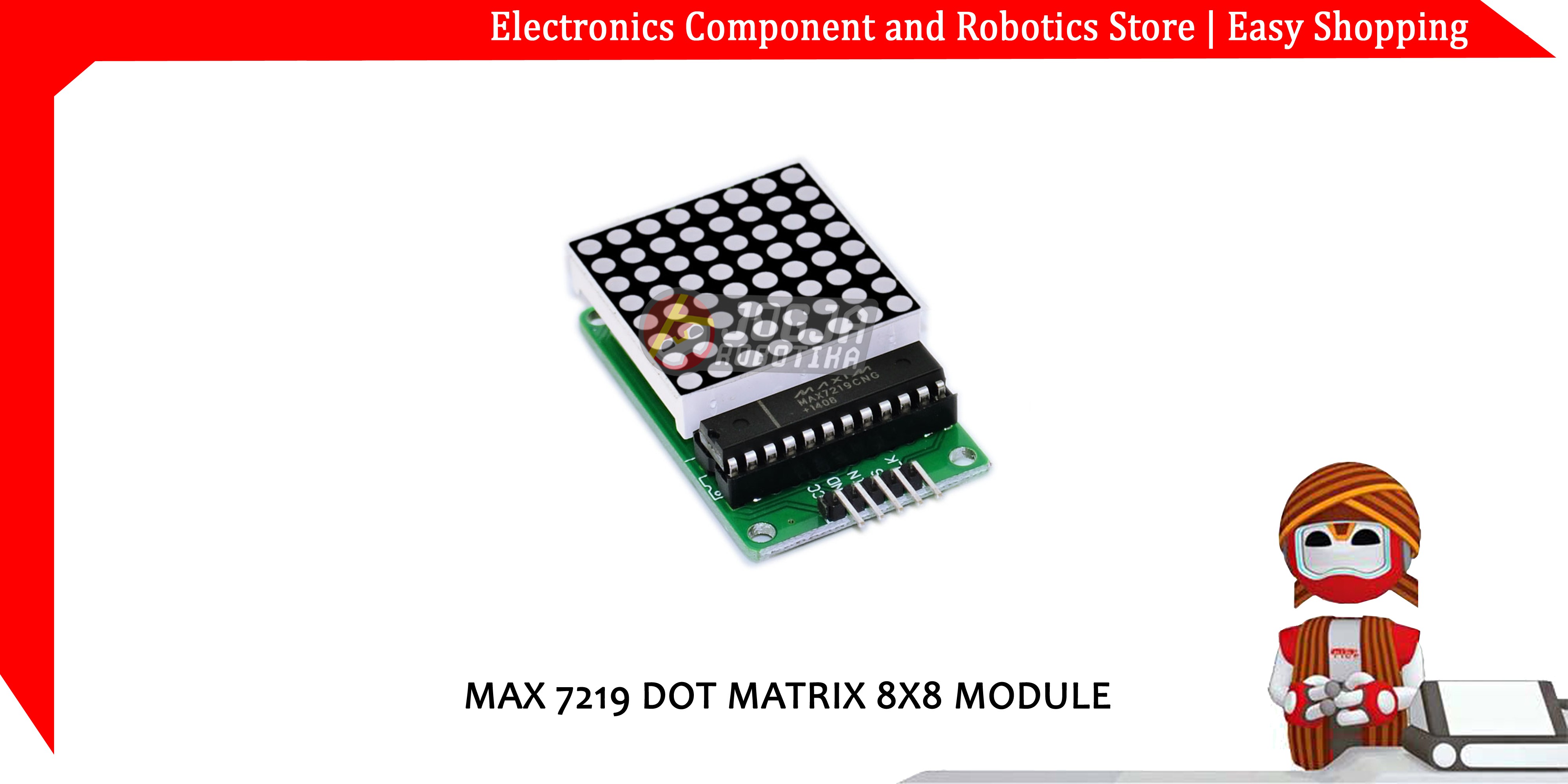 MAX 7219 MAX7219 DOT MATRIX 8X8 MODULE