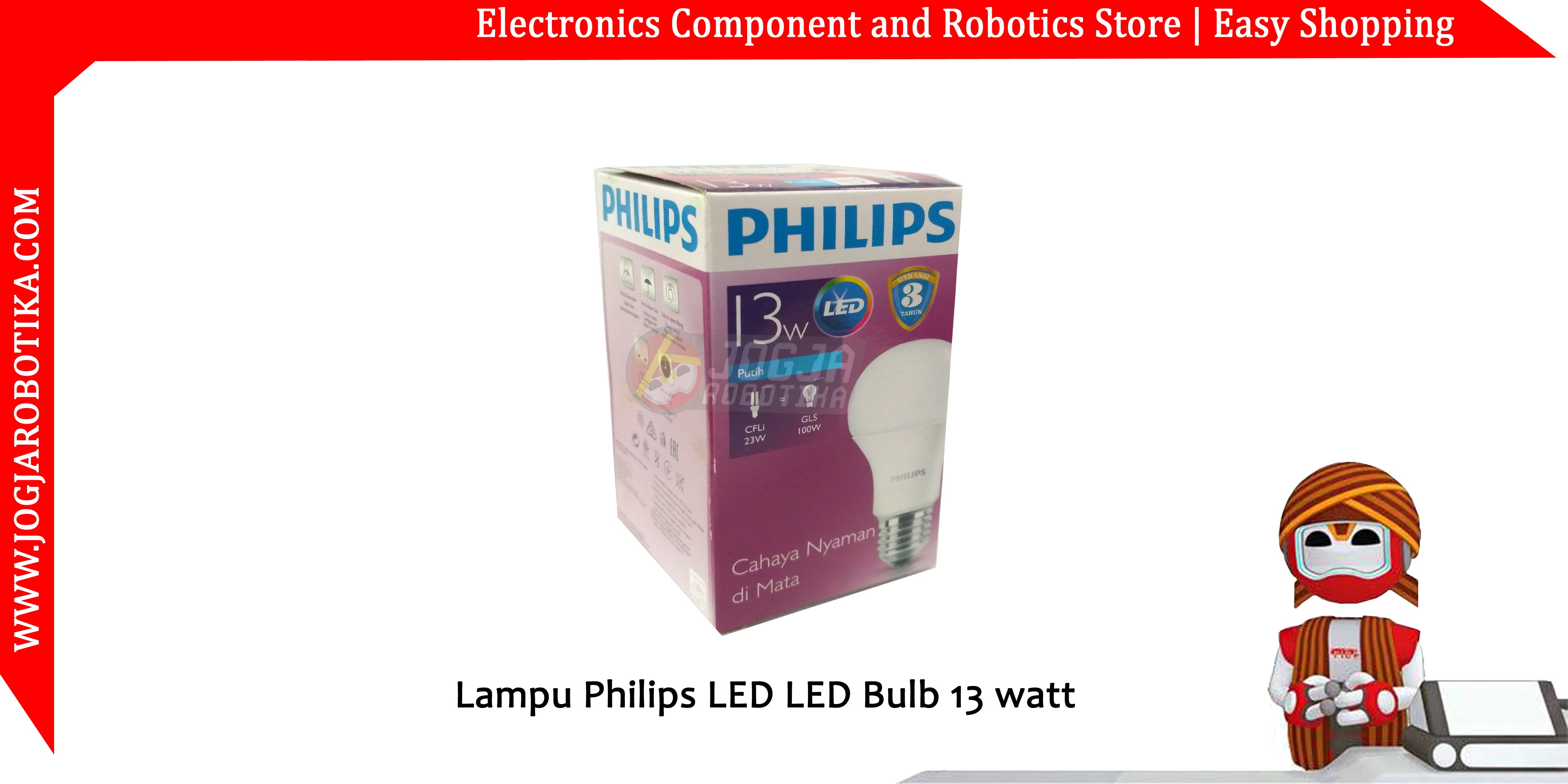 Lampu LED Bulb 13 watt PHILIPS