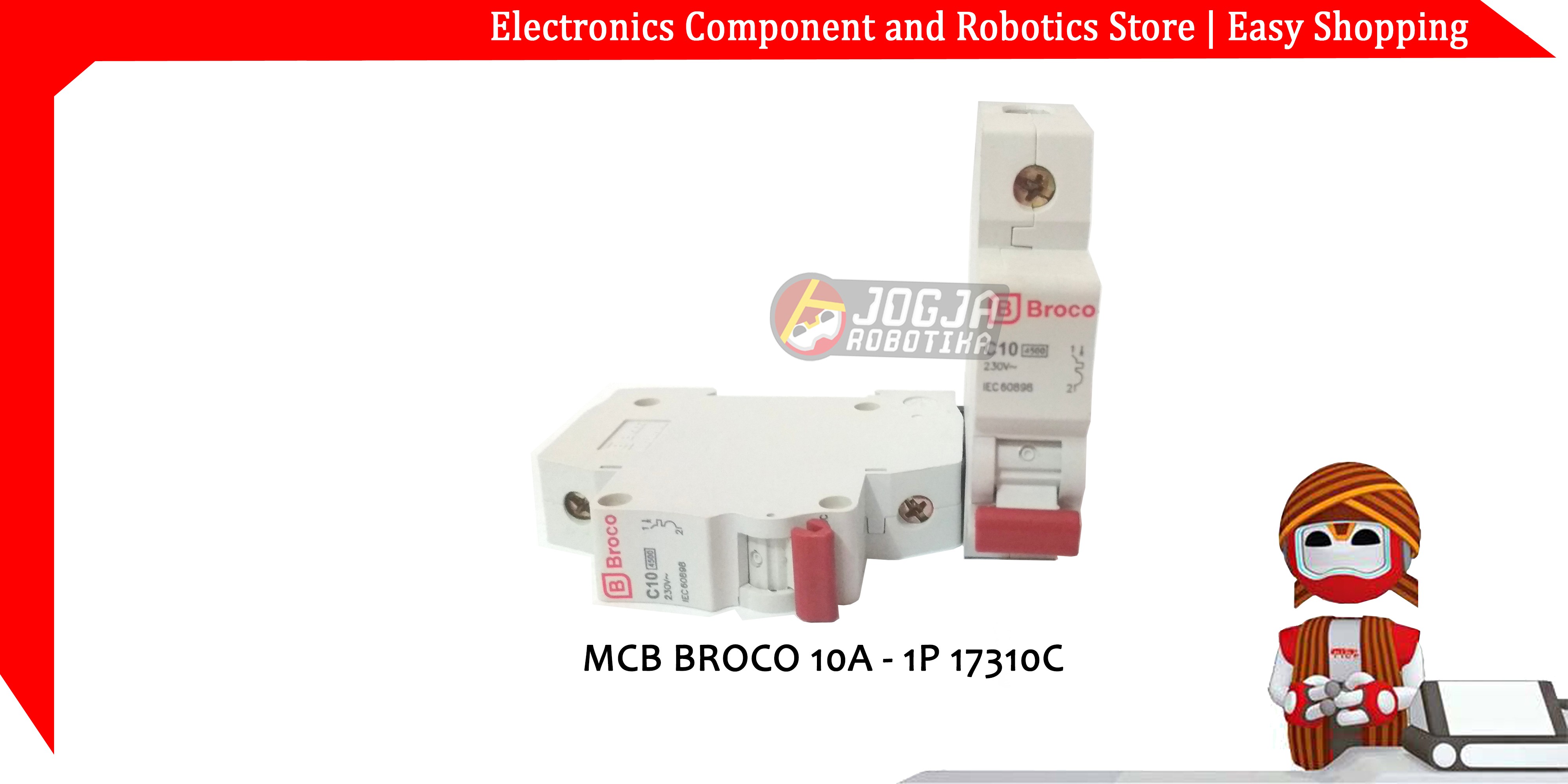 MCB BROCO 10A - 1P 17310C