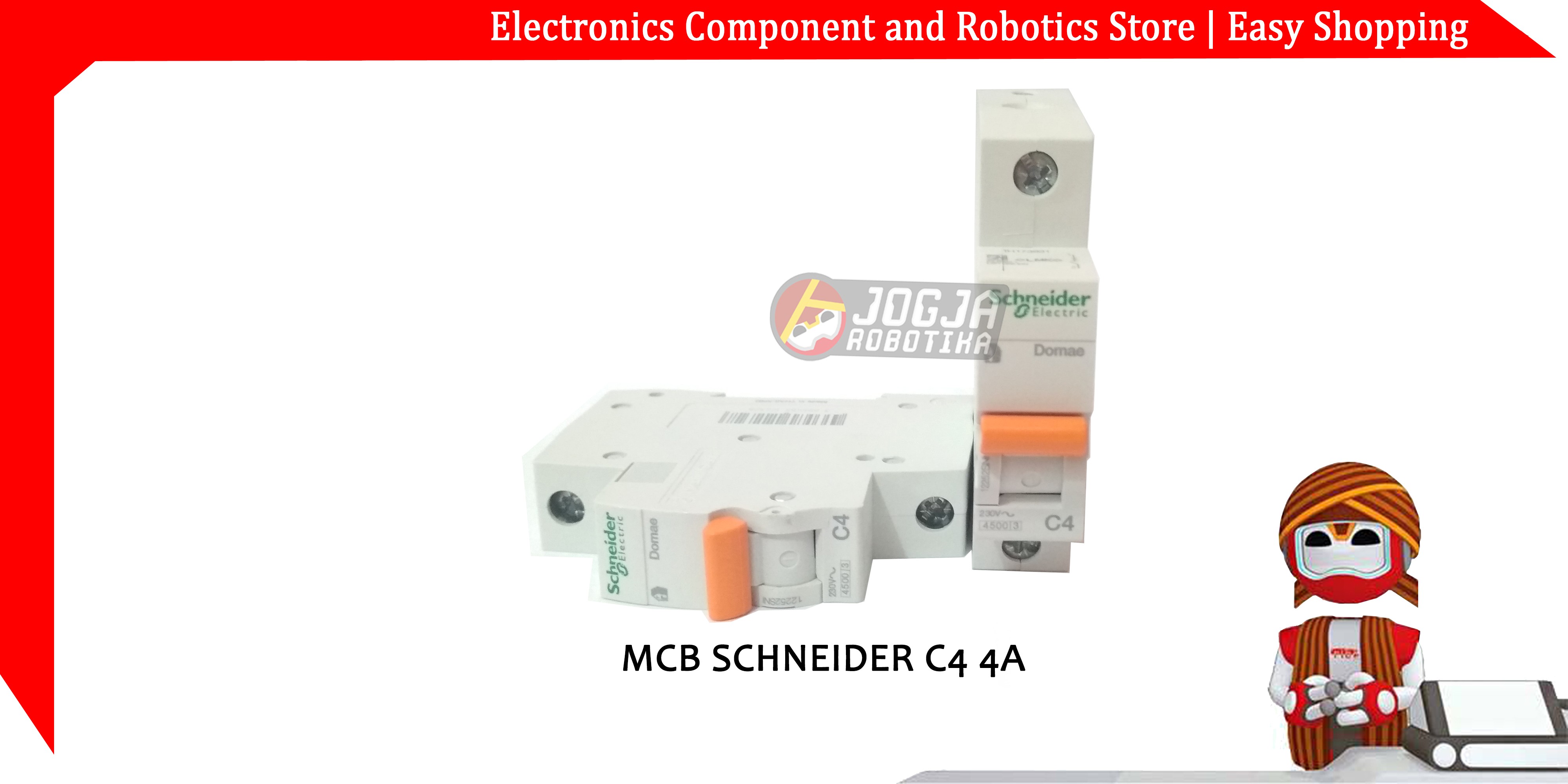 MCB SCHNEIDER C4 4A