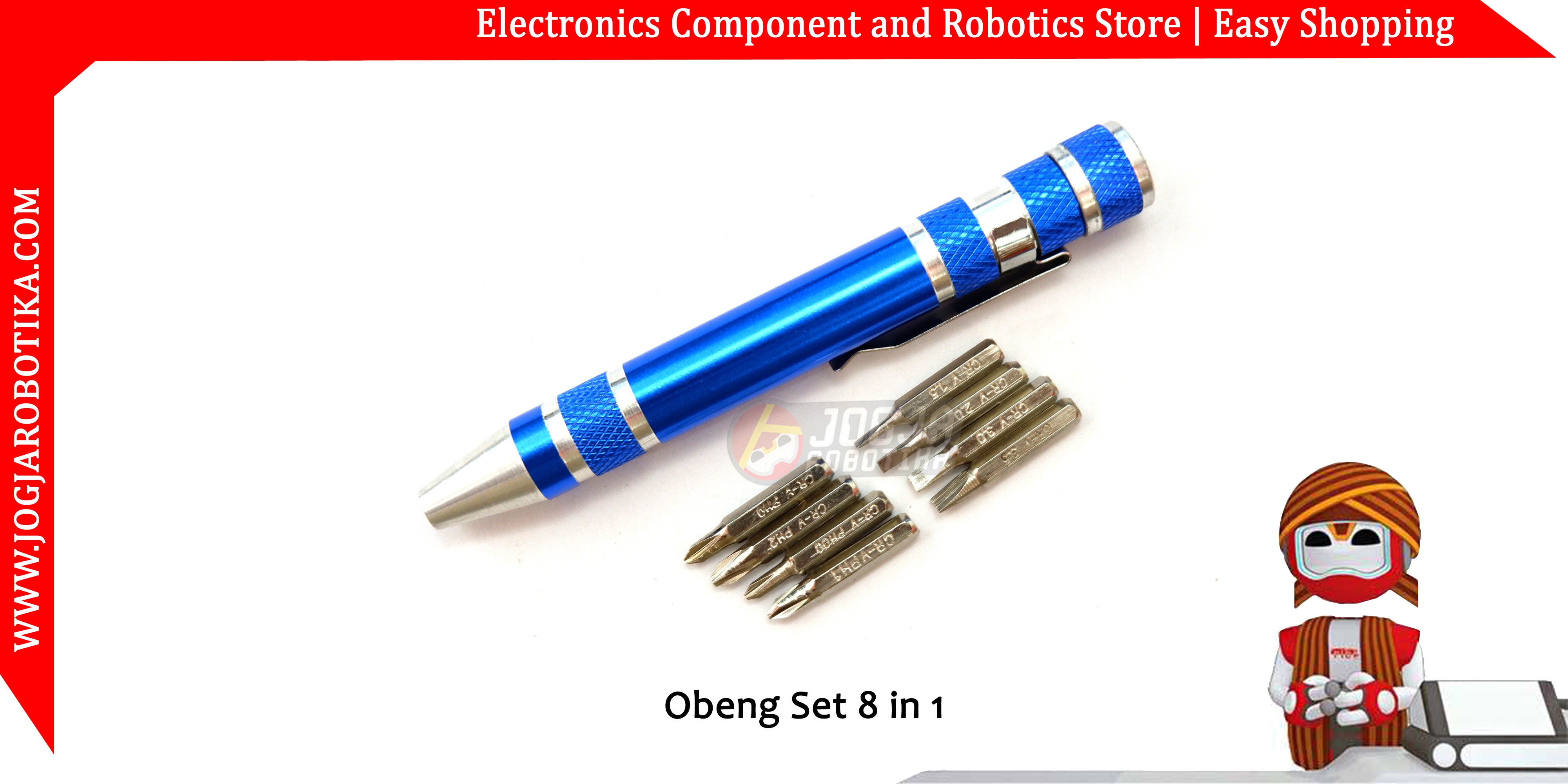 Obeng Set 8 in 1