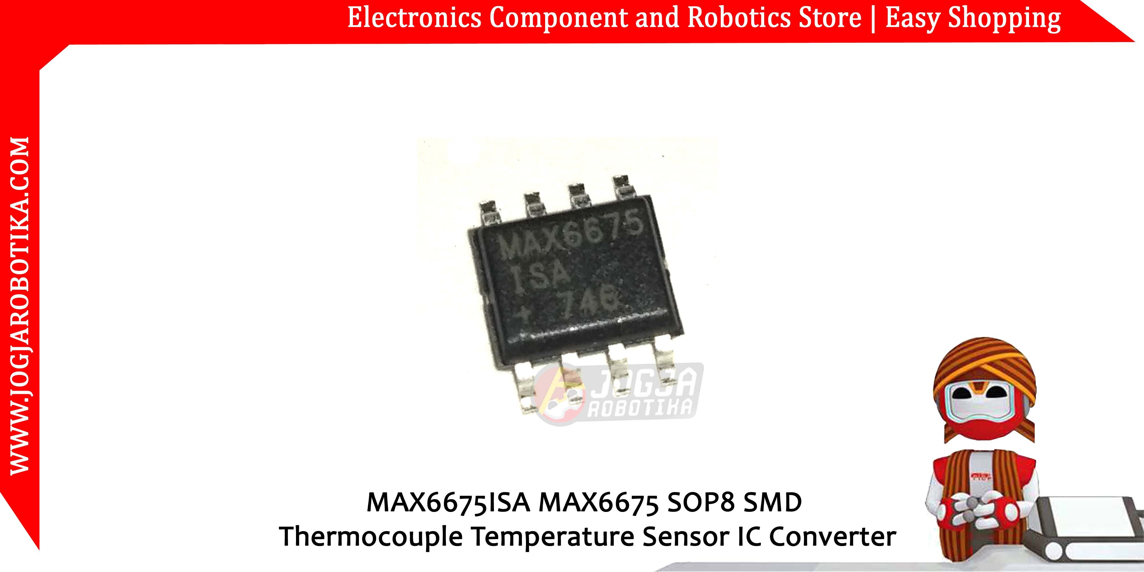 MAX6675ISA MAX6675 SOP8 SMD Thermocouple Temperature Sensor IC Converter