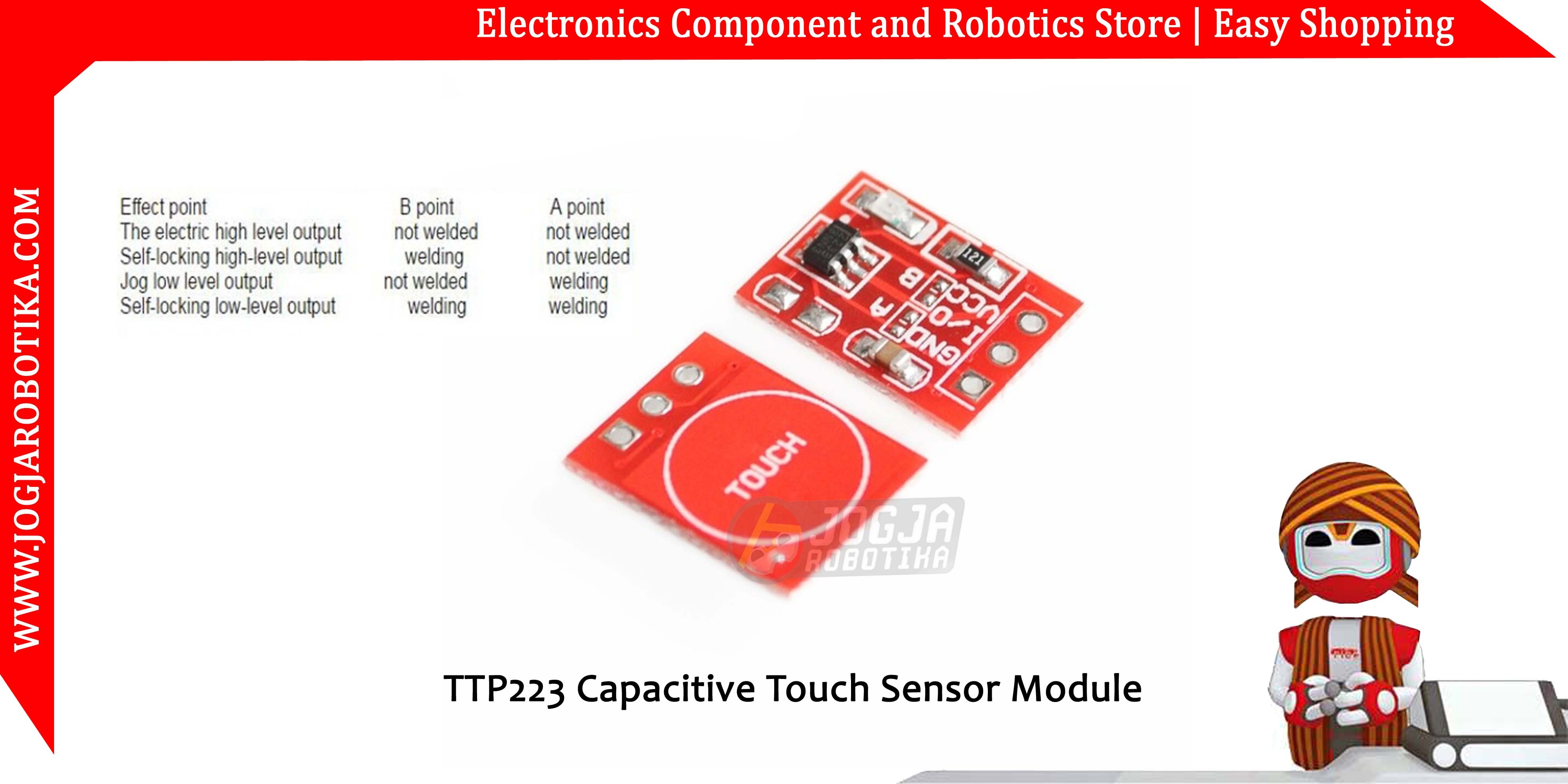 TTP223 Capacitive Touch Sensor Module