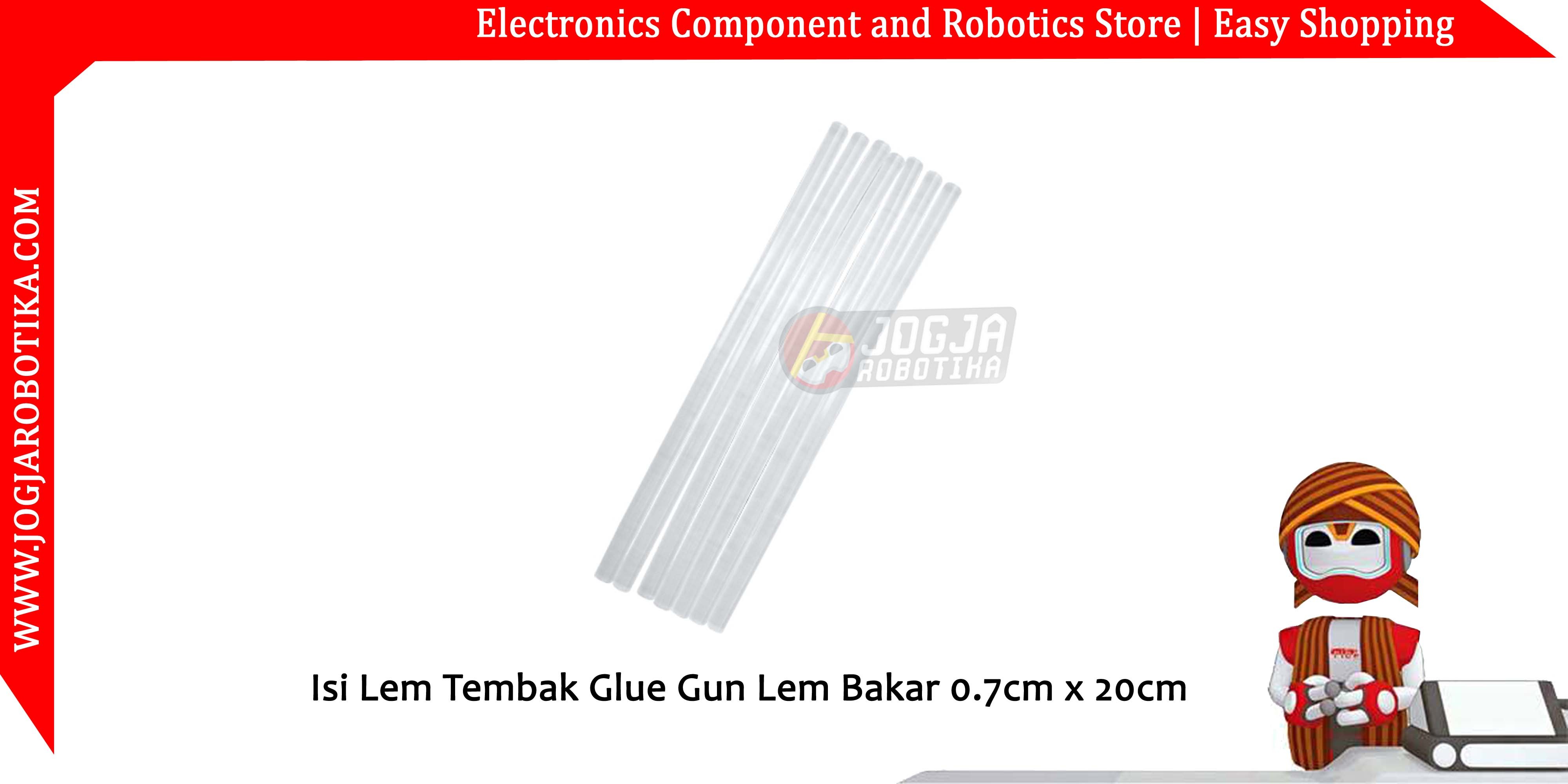 Isi Lem Tembak Glue Gun Lem Bakar 0.7cm x 20cm
