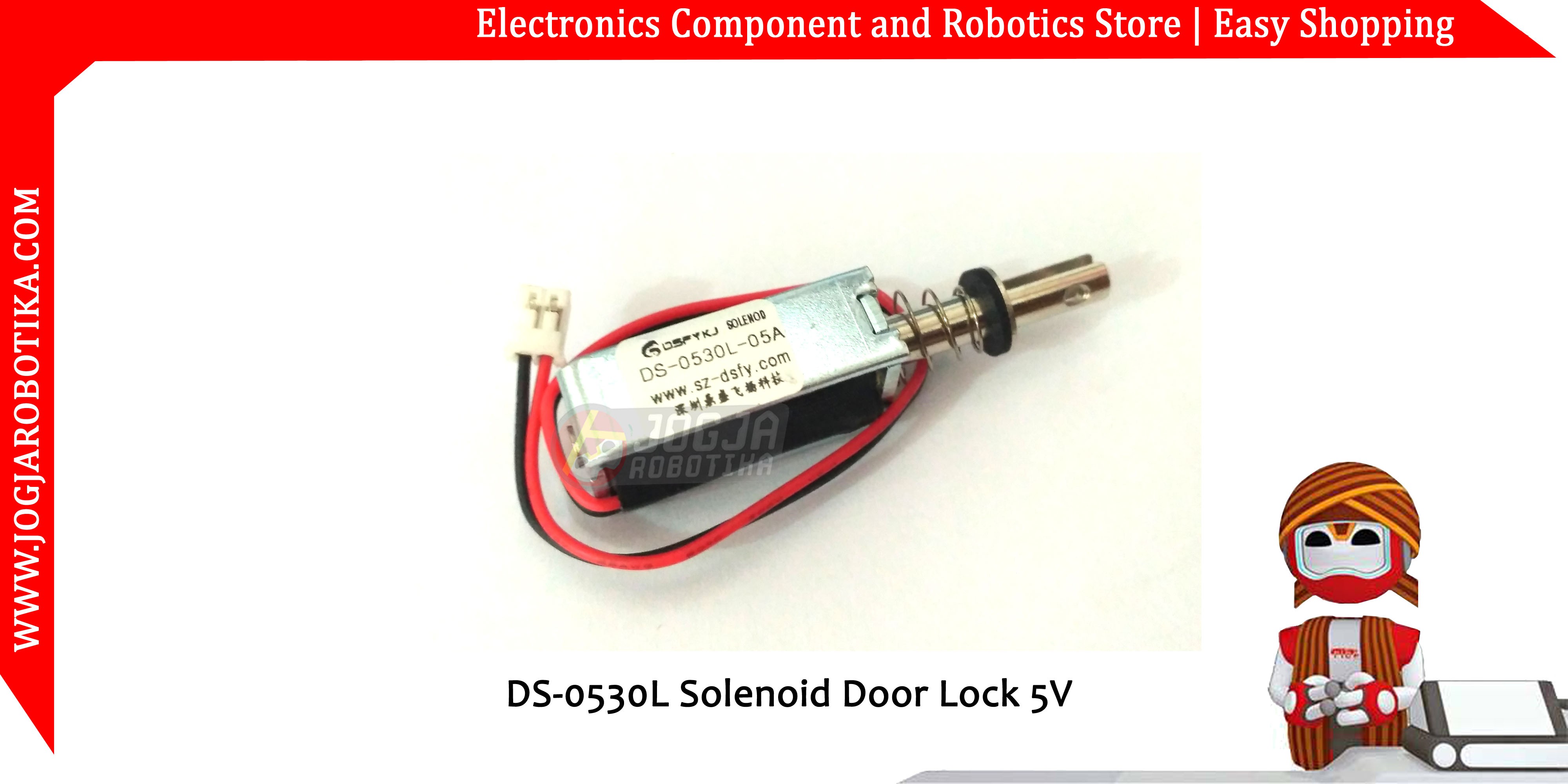 DS-0530L Solenoid Door Lock 5V