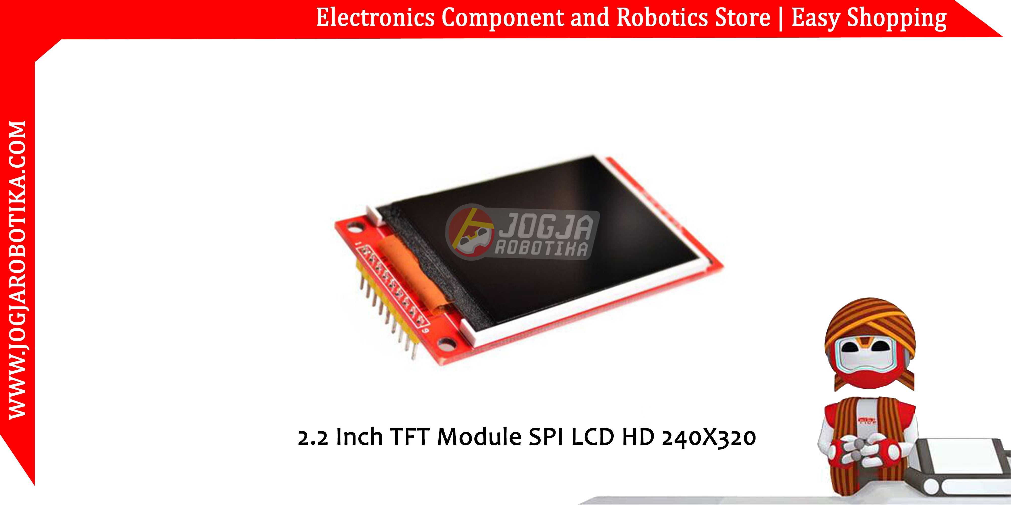2.2 Inch TFT Module SPI LCD HD 240X320